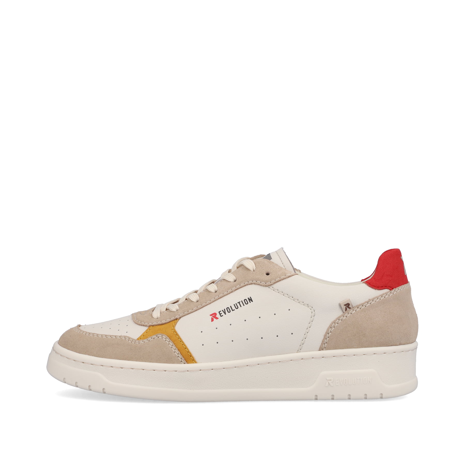 Rieker EVOLUTION Herren Sneaker vanilla-white clay-beige