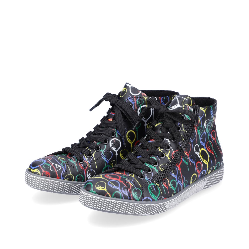 Rieker Damen Schnürschuhe multi