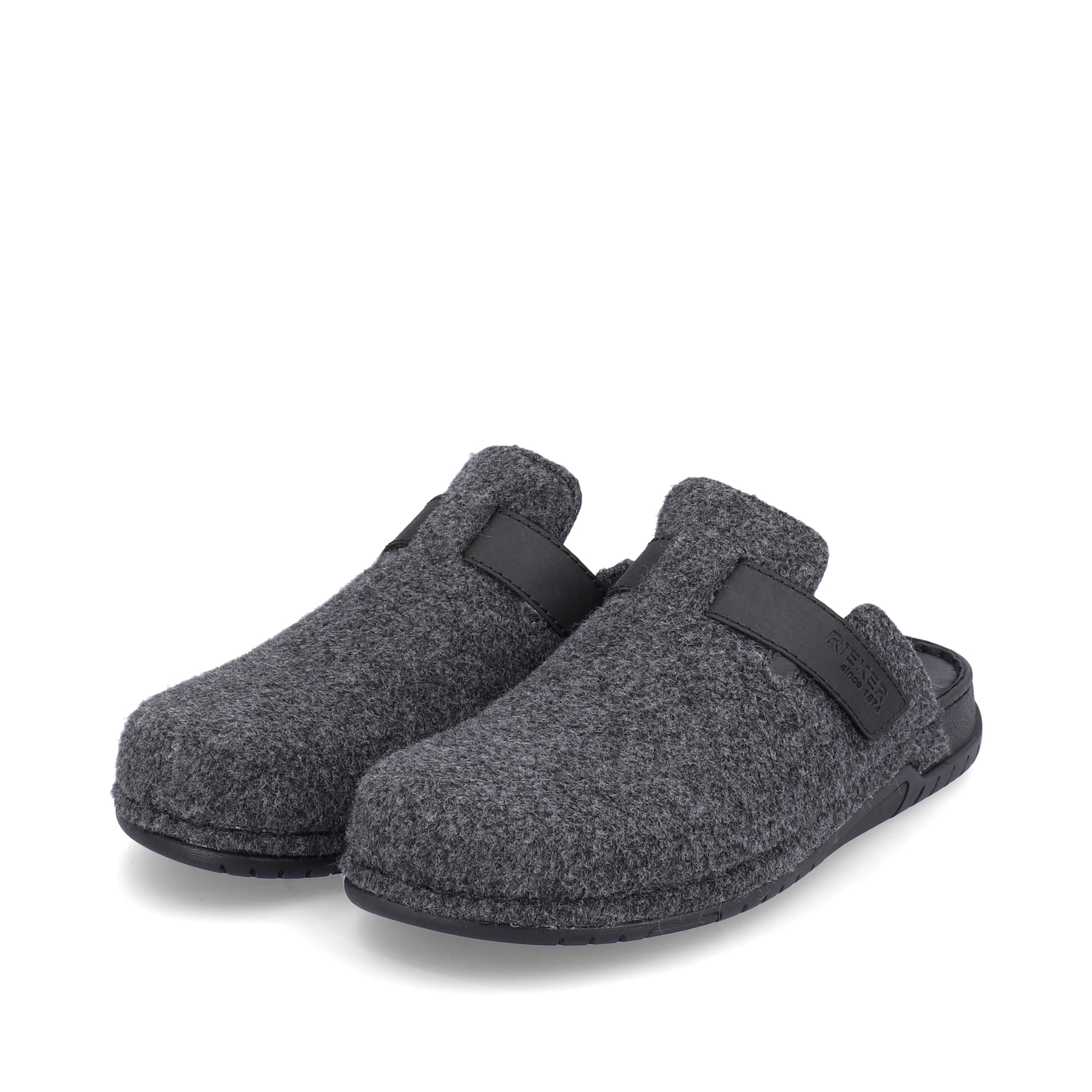 Rieker Herren Clogs granitgrau