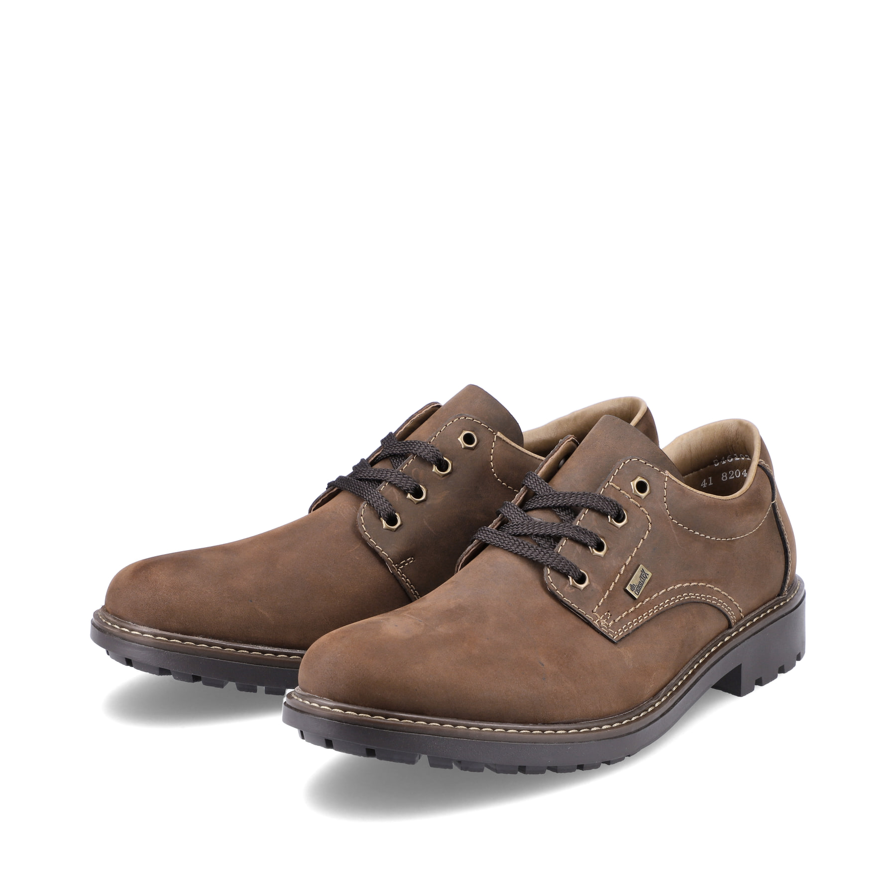 Rieker Herren Schnürschuhe zimtbraun