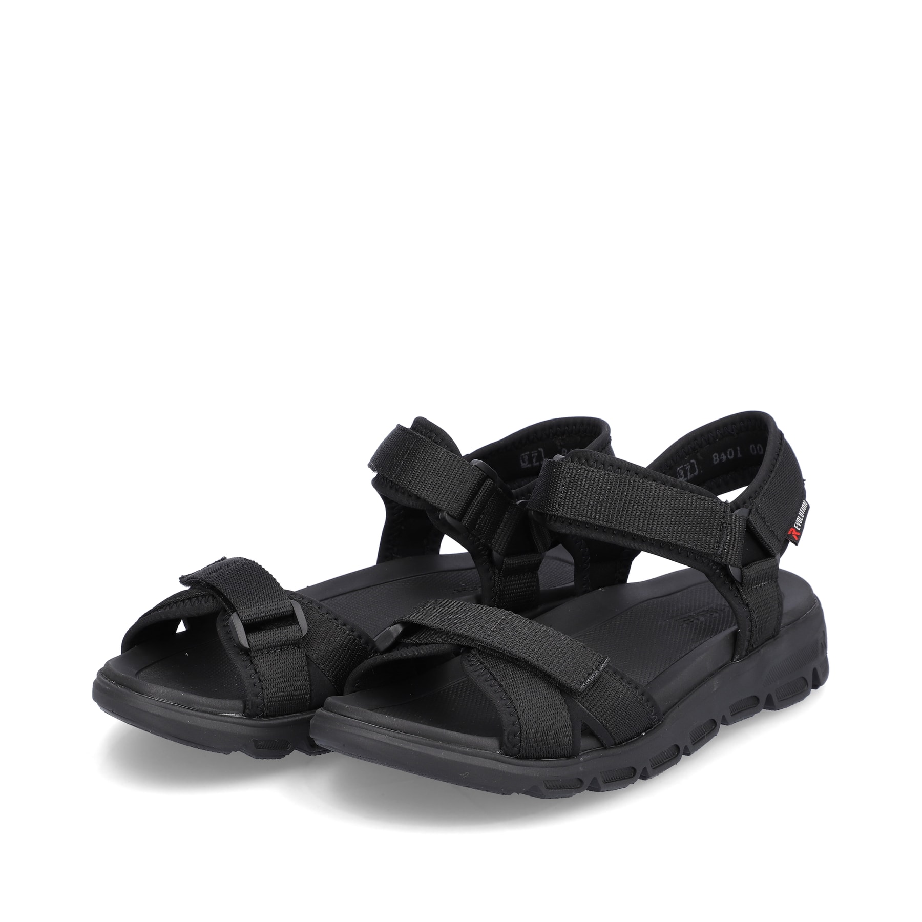 Rieker EVOLUTION Damen Trekkingsandalen deep black