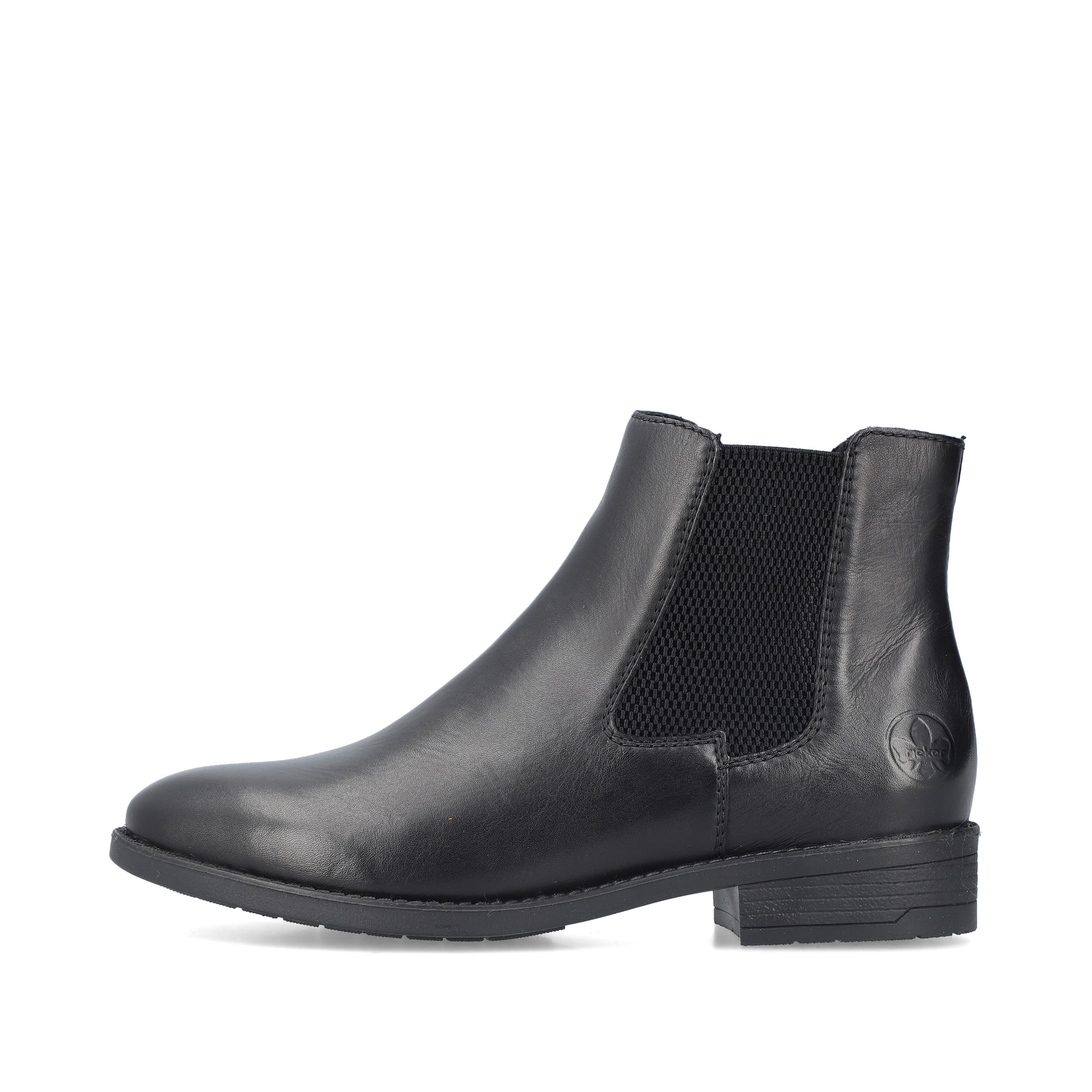 Rieker Damen Chelsea Boots tiefschwarz