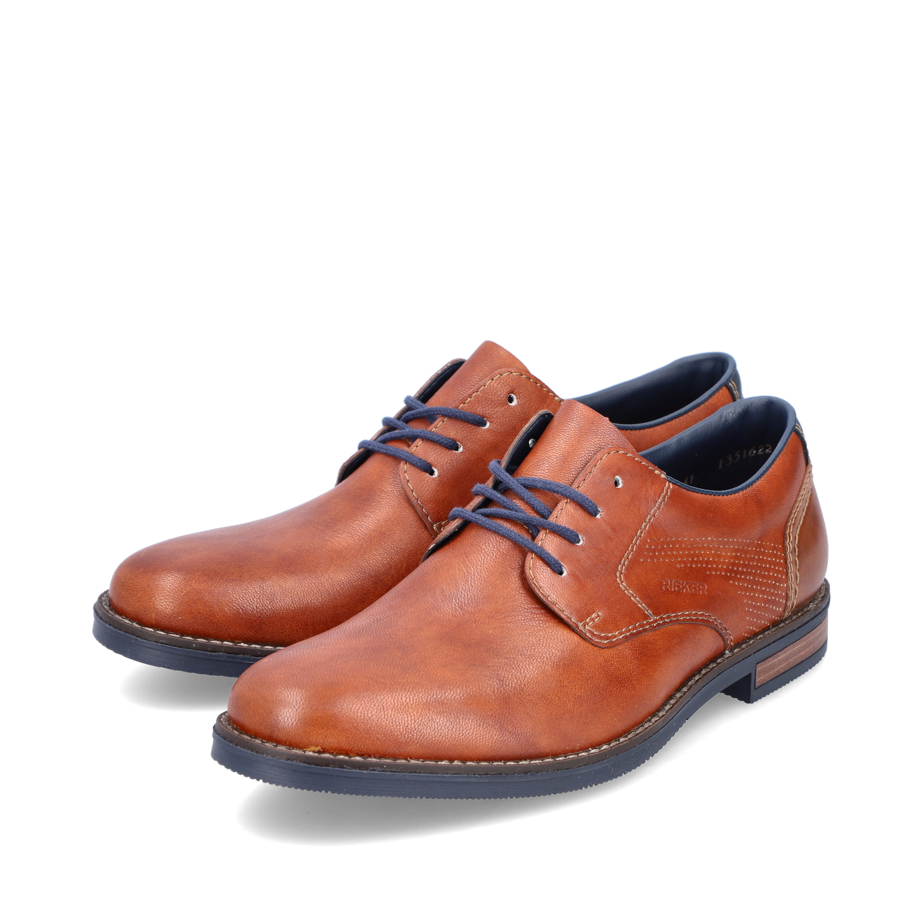 Rieker Herren Schnürschuhe kupfer