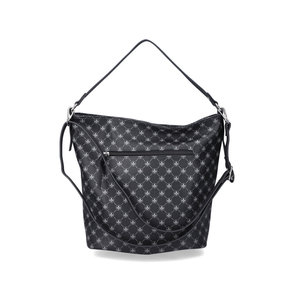 Rieker Damen Handtasche graphitschwarz