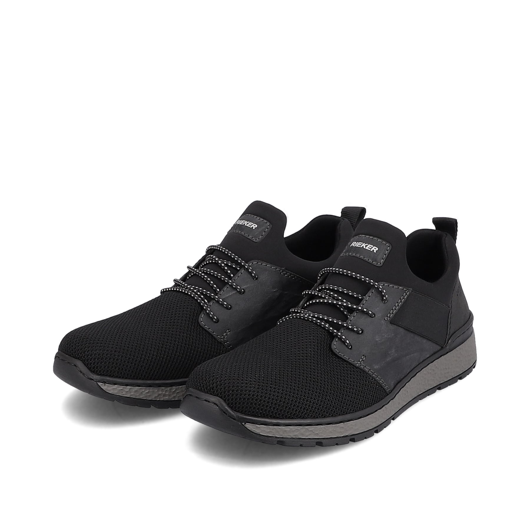 Rieker Herren Slipper nachtschwarz