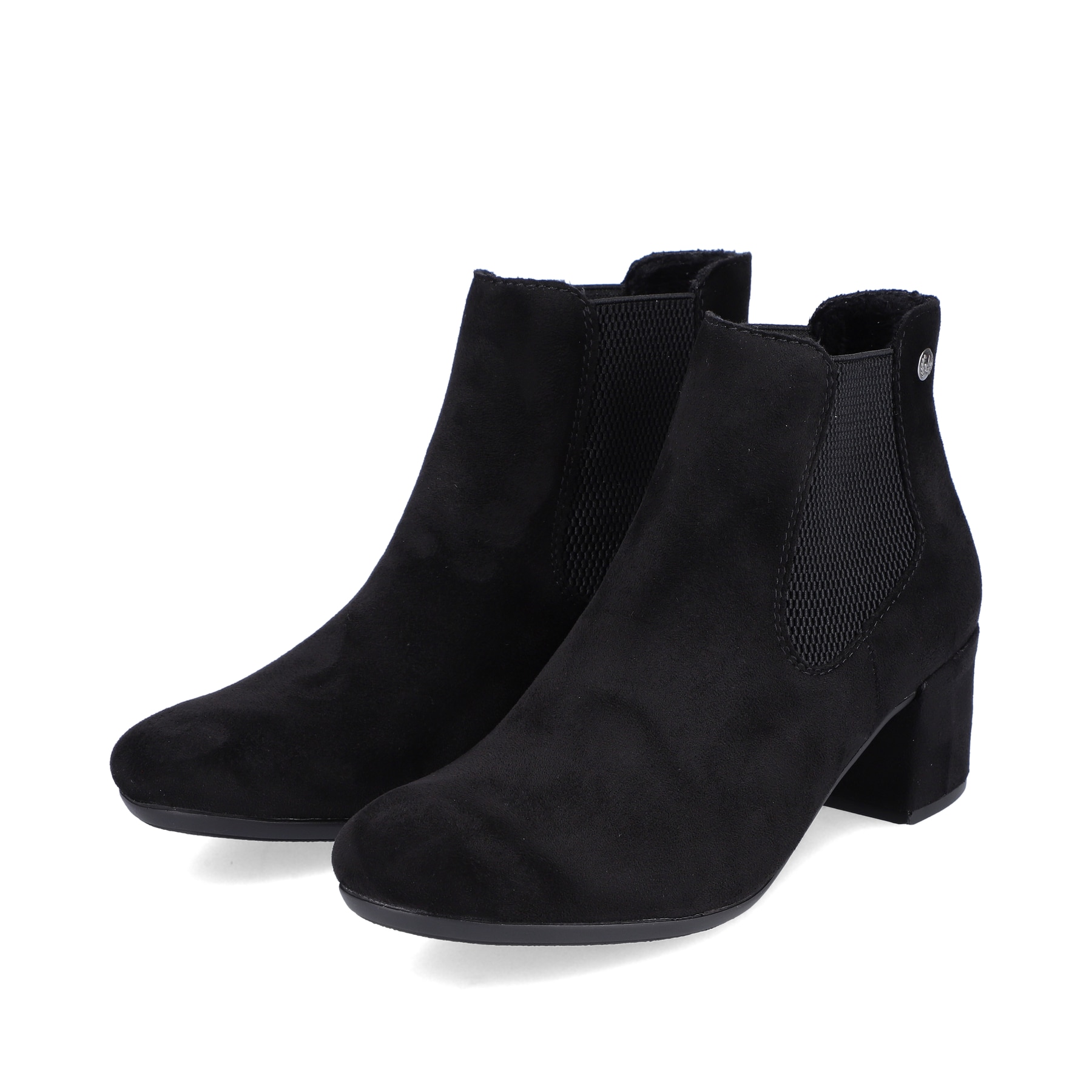 Rieker Damen Stiefeletten graphitschwarz