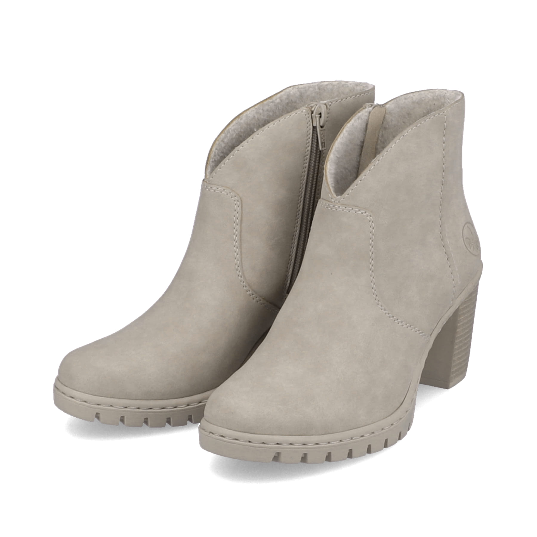 Rieker Damen Stiefeletten sandbeige