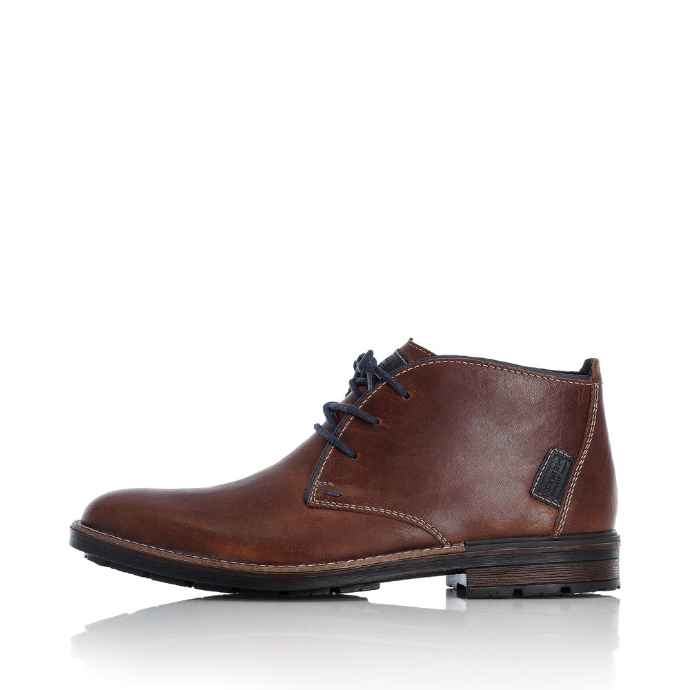 Rieker Herren Schnürstiefel kastanienbraun