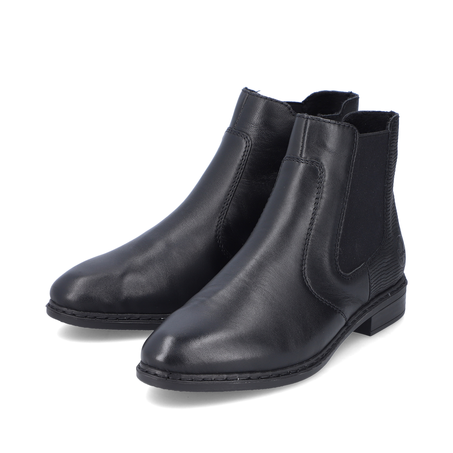 Rieker Damen Chelsea Boots nachtschwarz