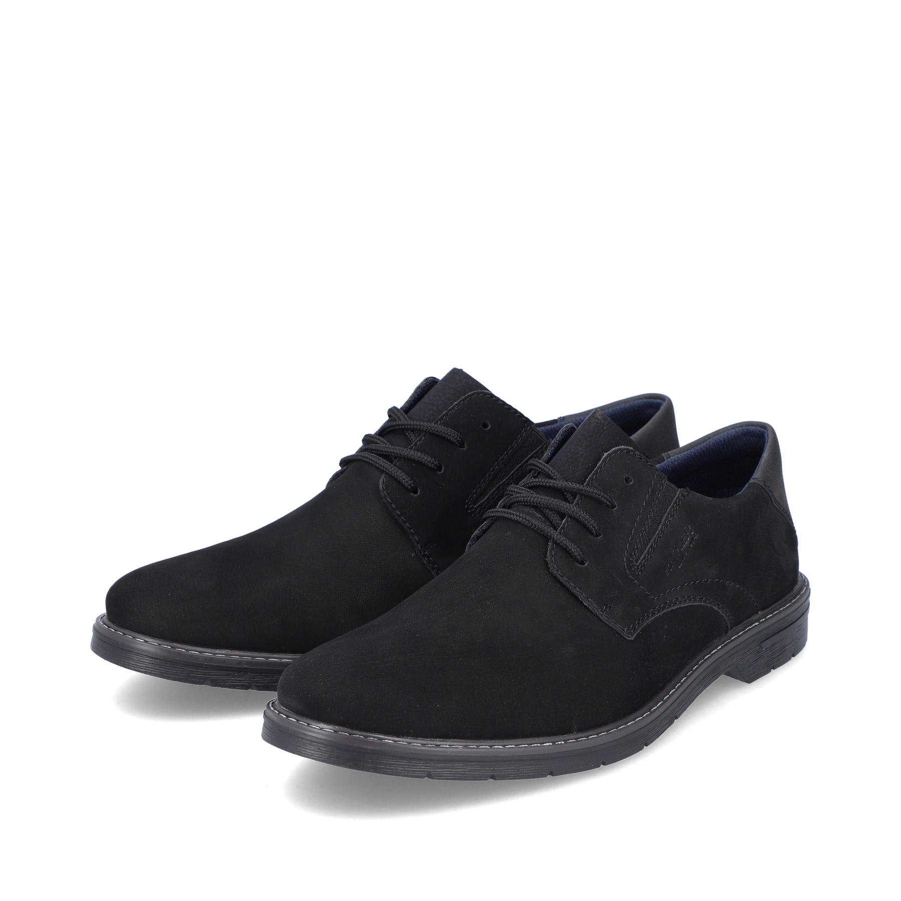 Rieker Herren Schnürschuhe tiefschwarz