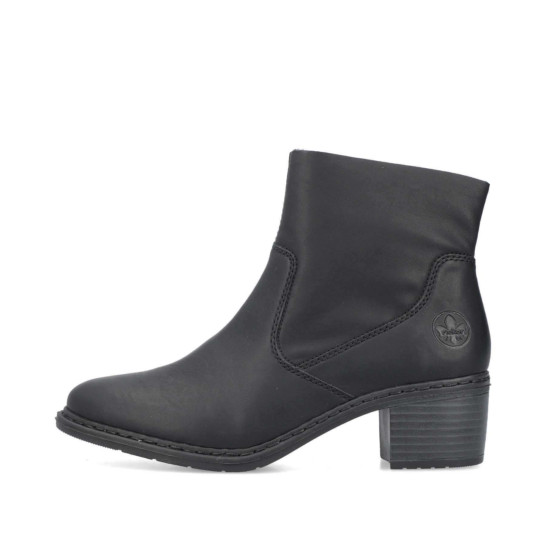 Rieker Damen Stiefeletten nachtschwarz