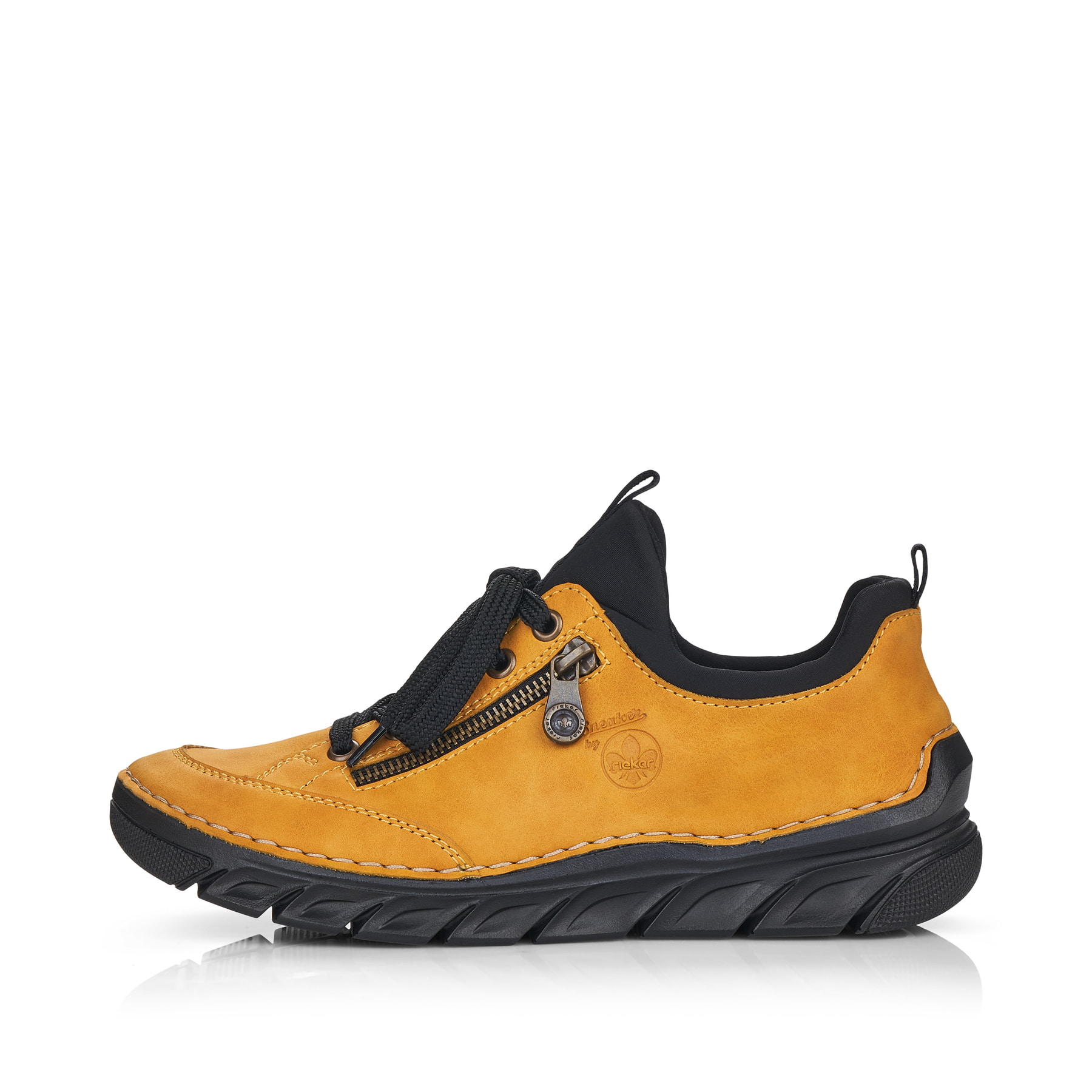 Rieker Damen Schnürschuhe sonnengelb