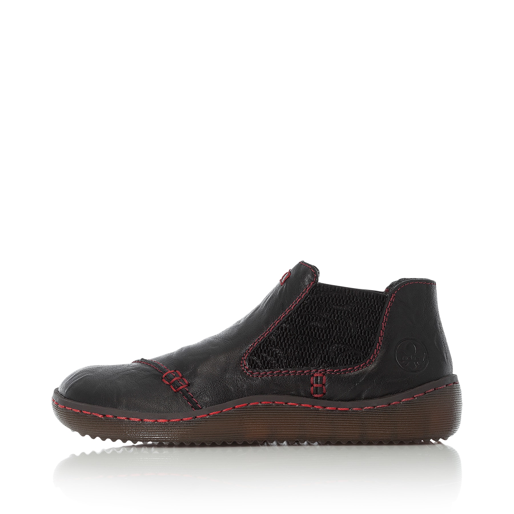 Rieker Damen Chelsea Boots tiefschwarz