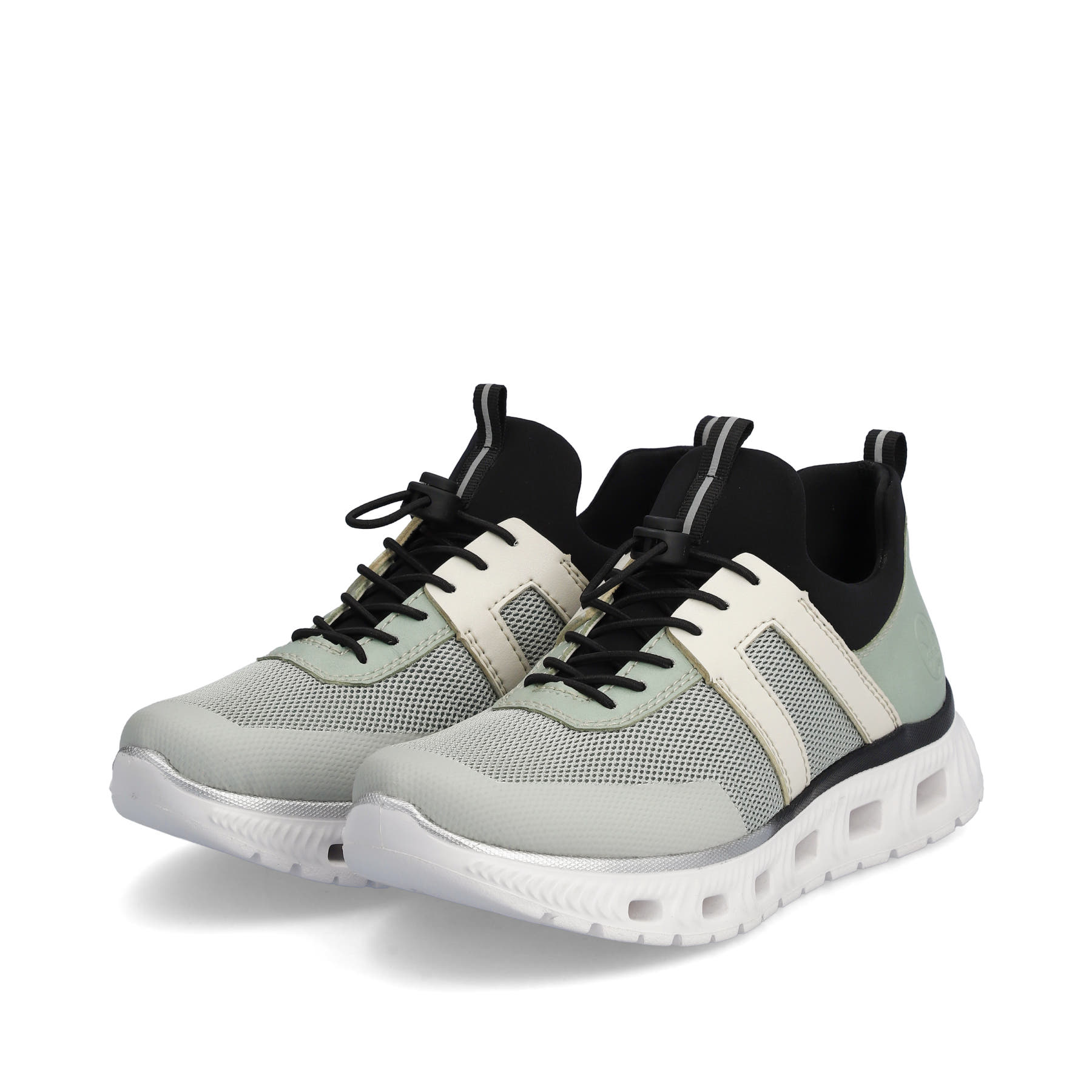 Rieker Damen Slipper mintgrün