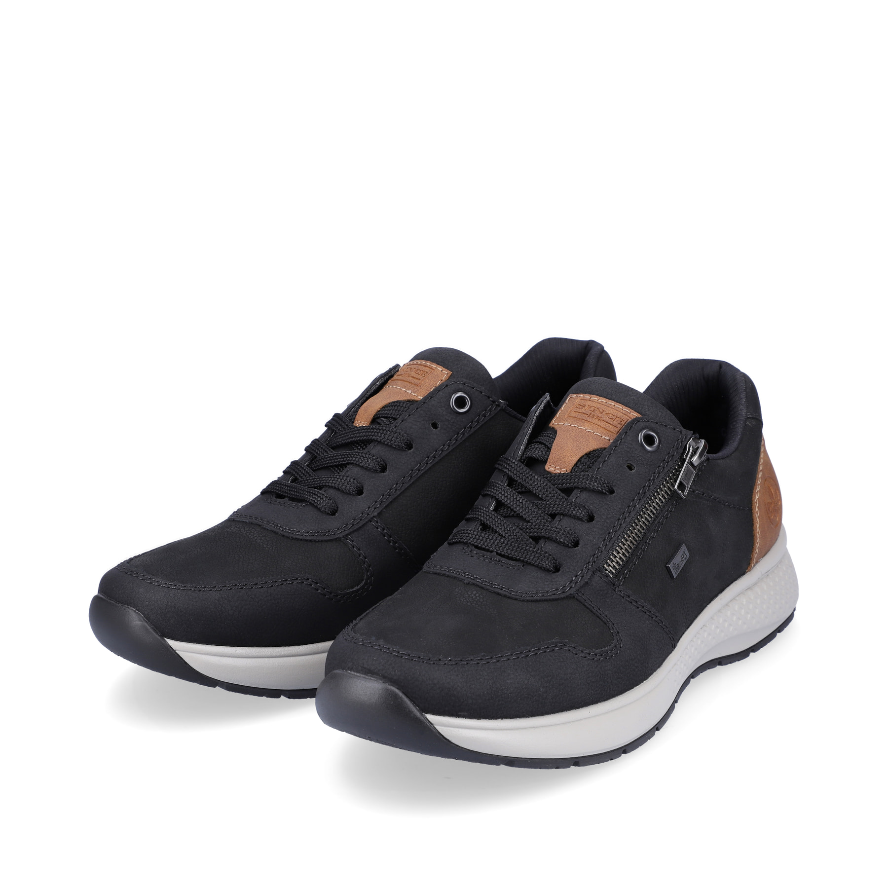 Rieker Herren Sneaker by Rieker asphaltschwarz