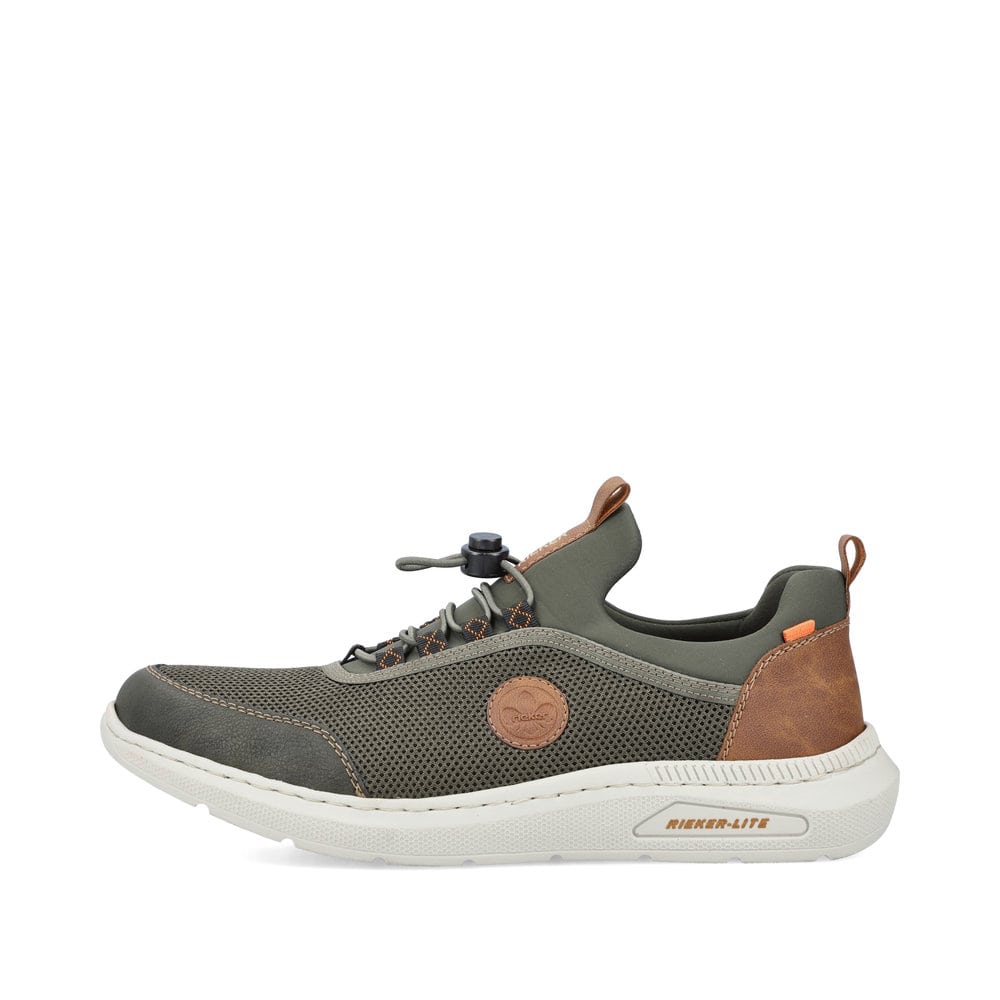 Rieker Herren Slipper khakigrün