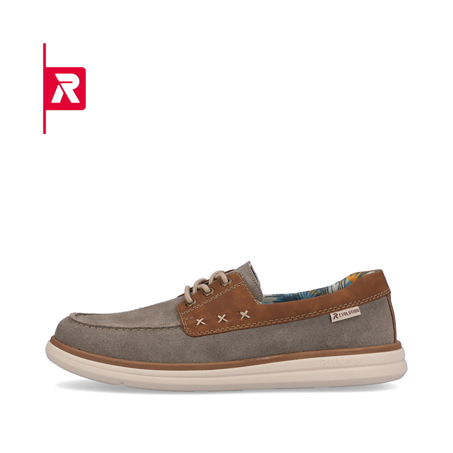 Rieker EVOLUTION Herren Slipper quartz grey