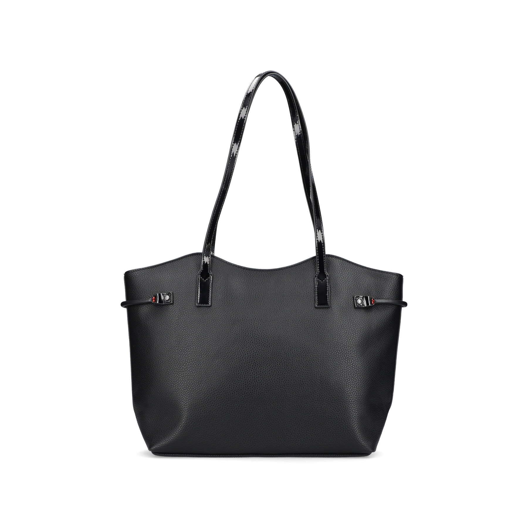 Rieker Damen Shopper mitternachtsschwarz