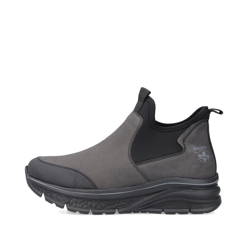 Rieker Damen Slipper granitgrau