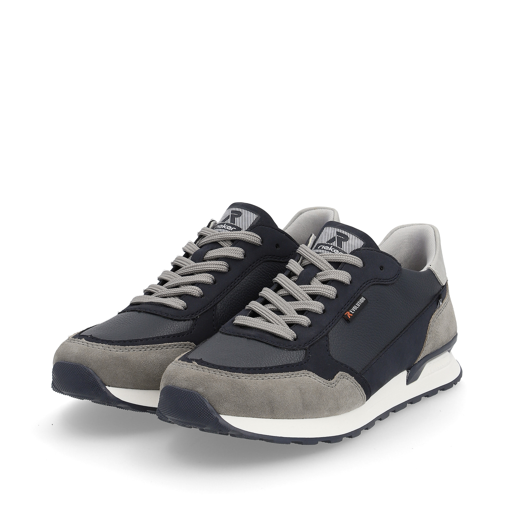 Rieker EVOLUTION Herren Sneaker dark-blue graphite-grey