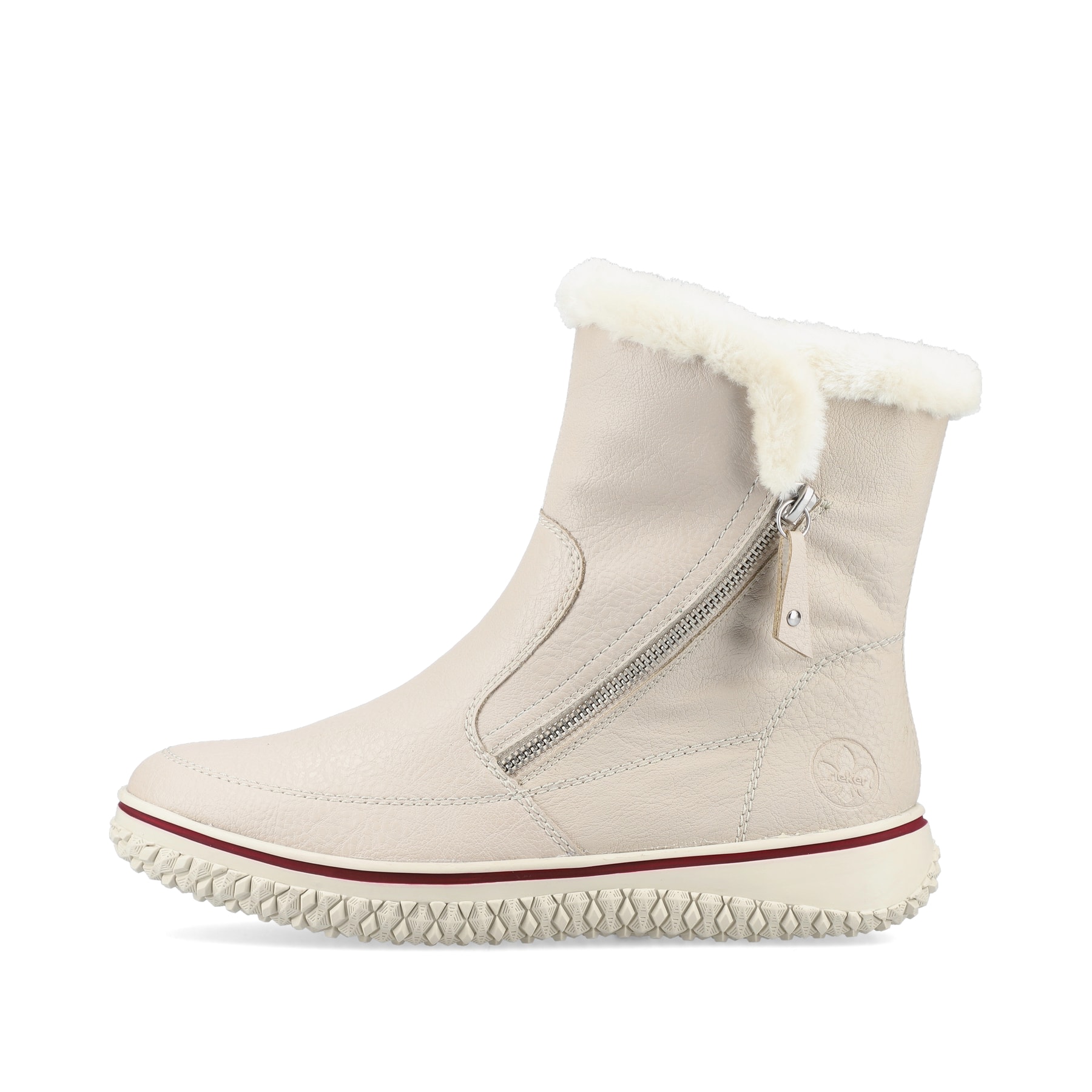 Rieker Damen Kurzstiefel cremebeige