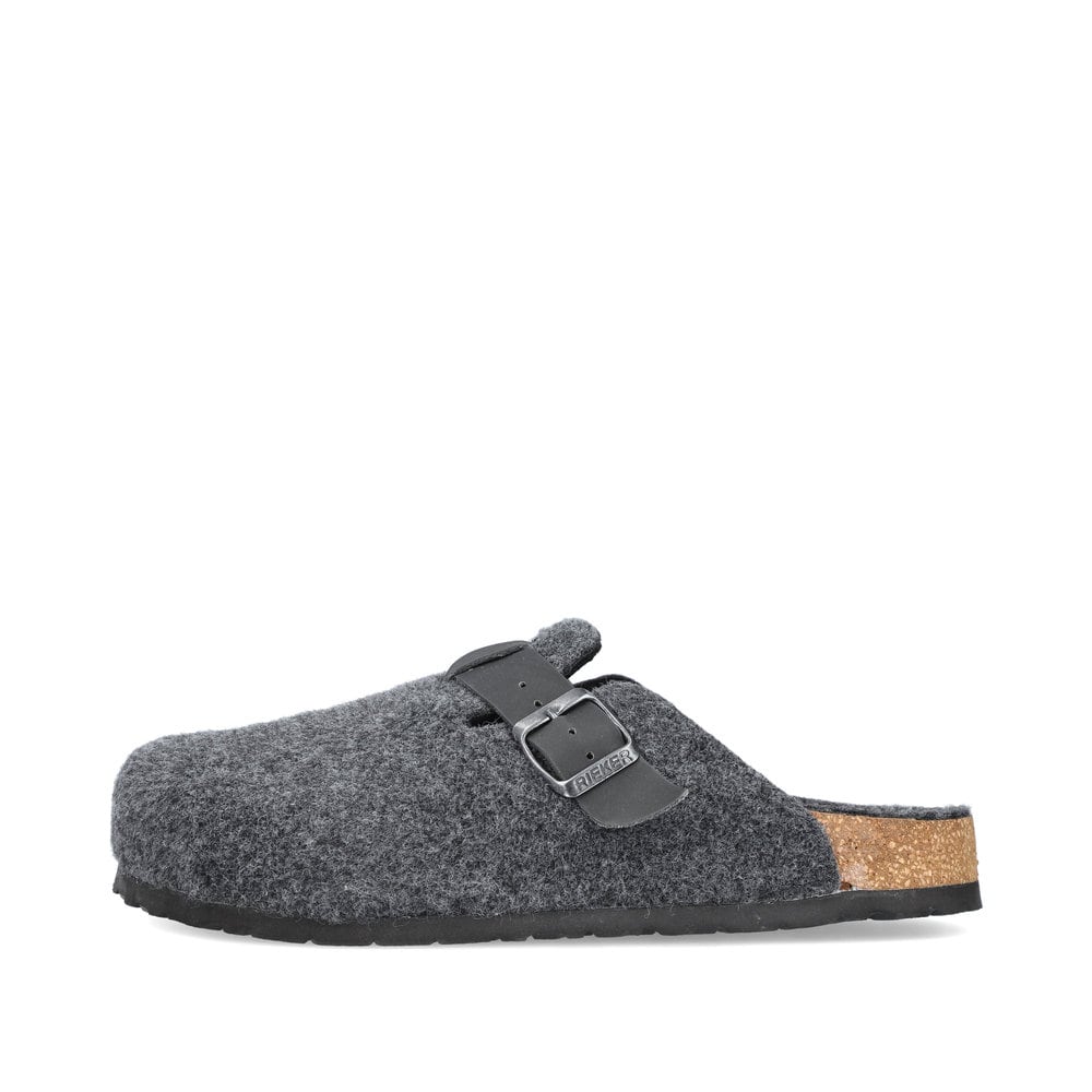 Rieker Herren Clogs asphaltgrau