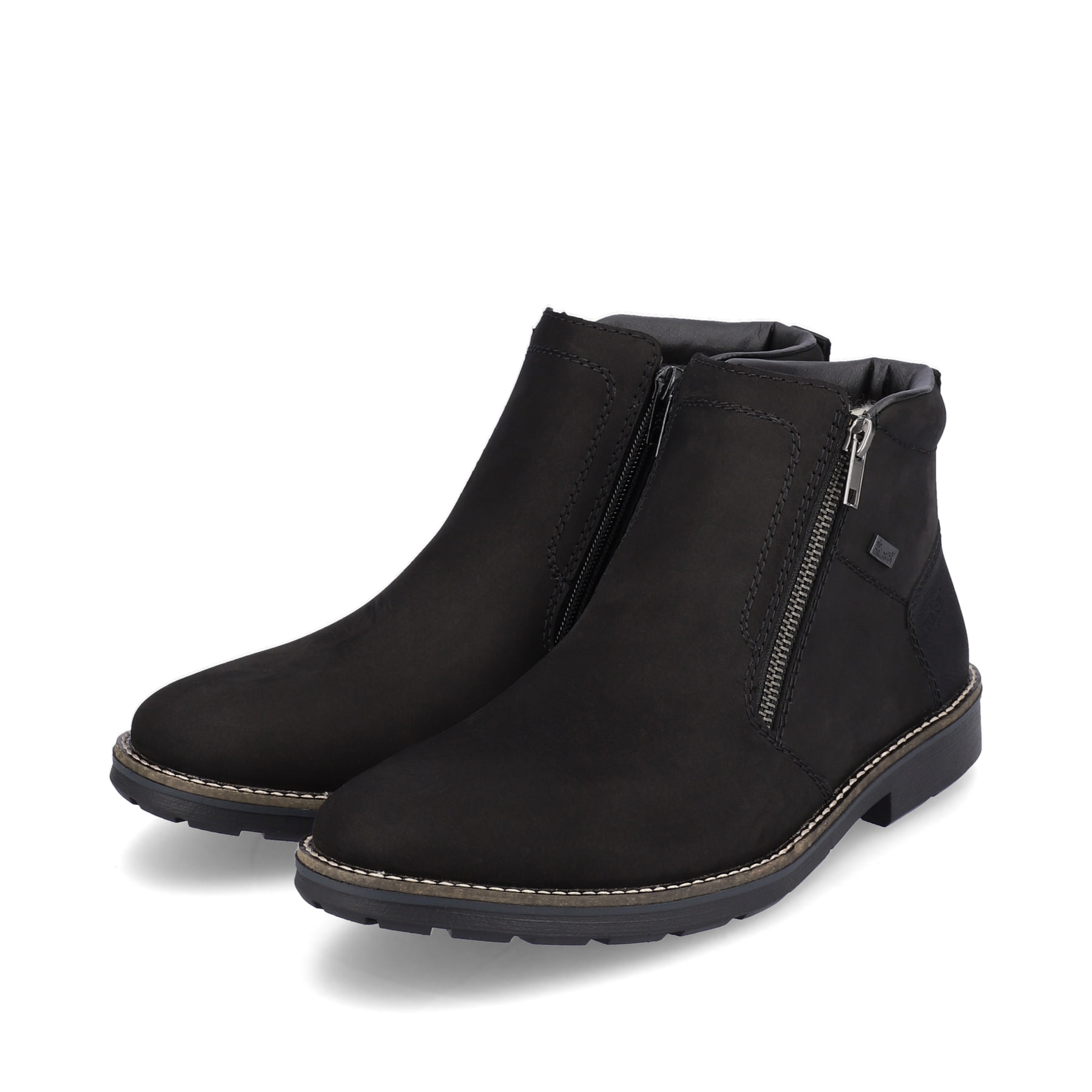 Rieker Herren Kurzstiefel mitternachtsschwarz