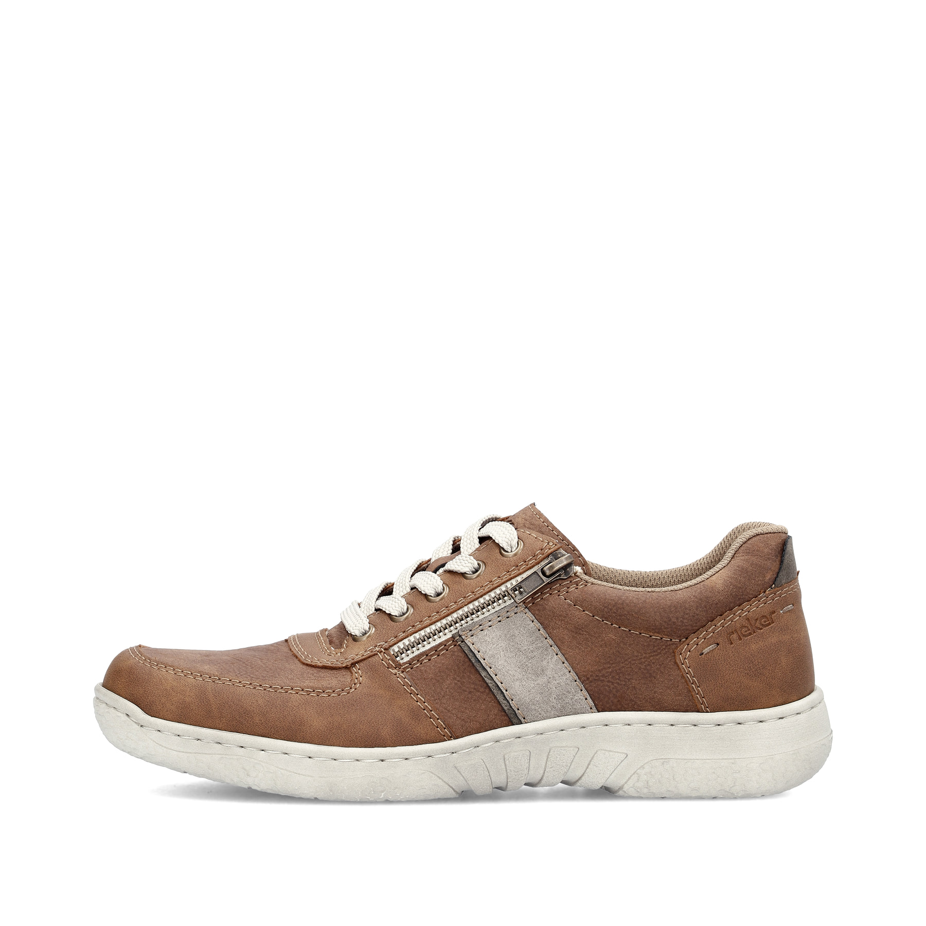 Rieker Herren Schnürschuhe nougatbraun