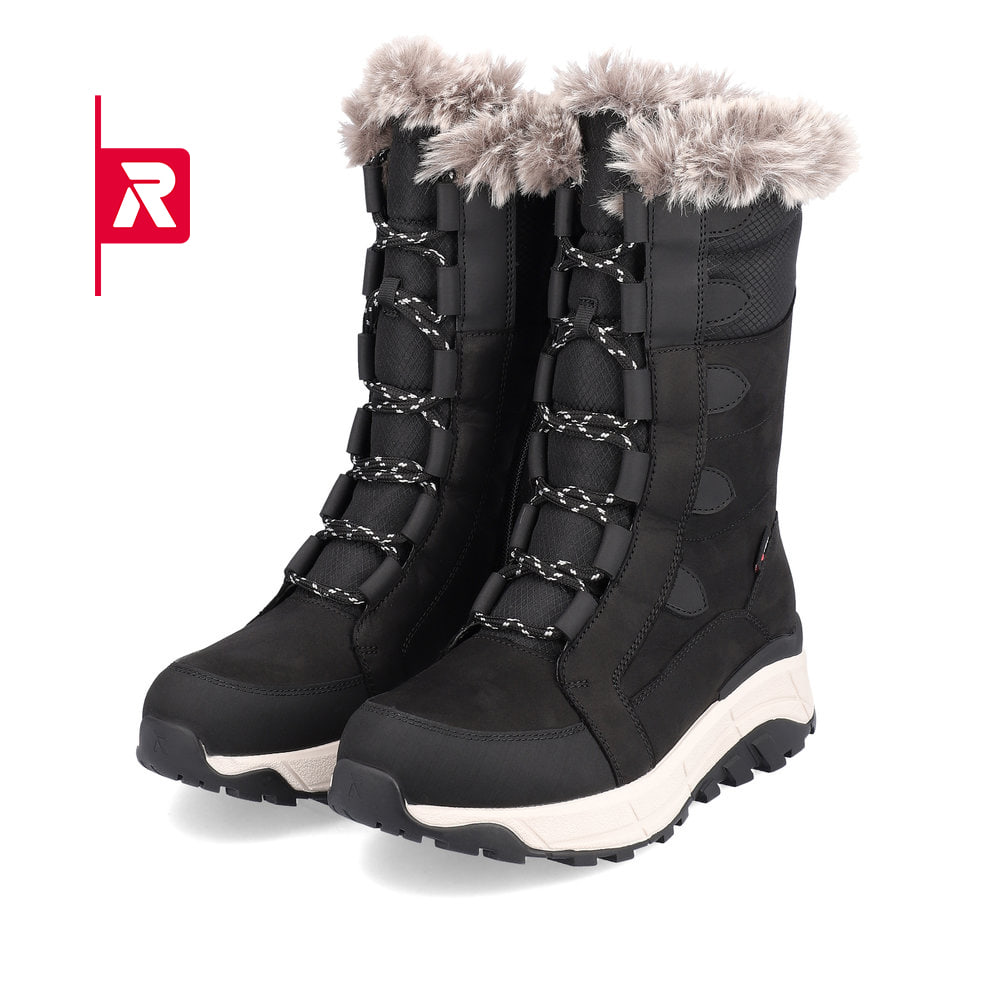Rieker EVOLUTION Damen Stiefel night black