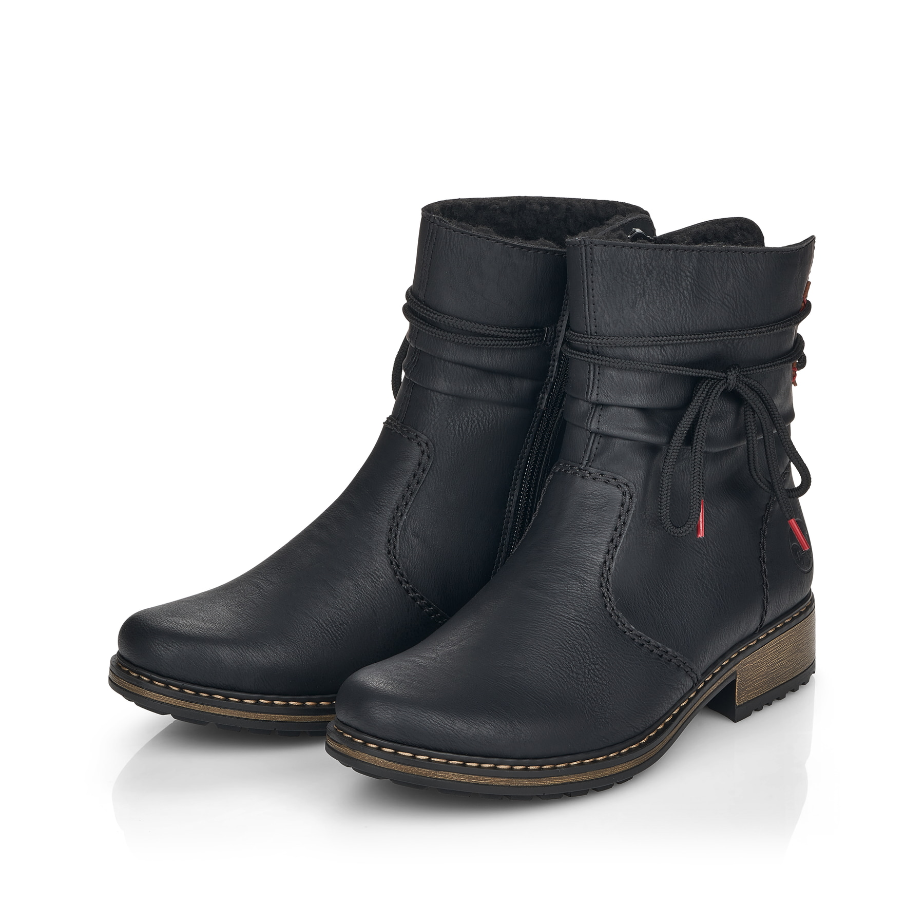 Rieker Damen Kurzstiefel tiefschwarz