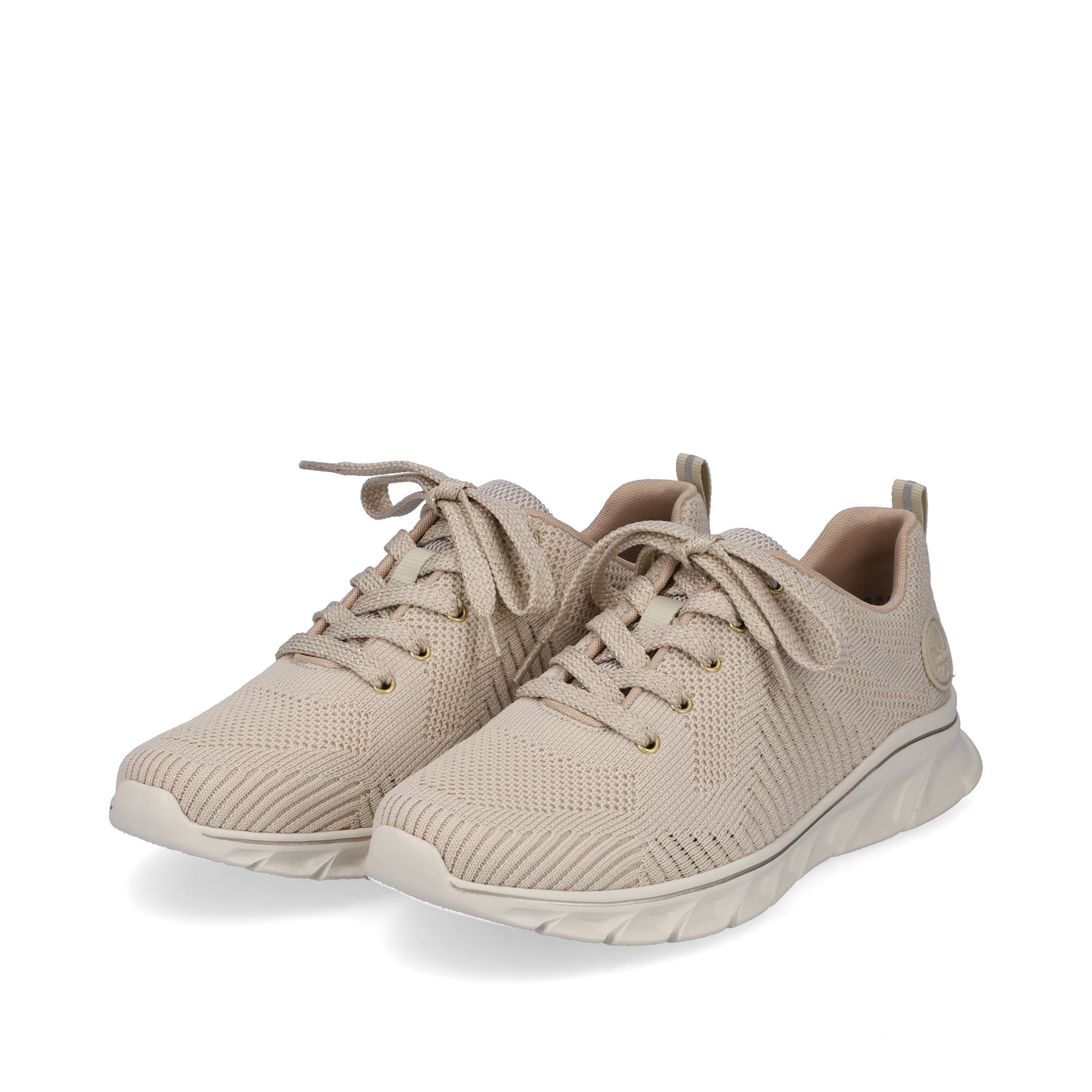 Rieker Damen Sneaker hellbeige