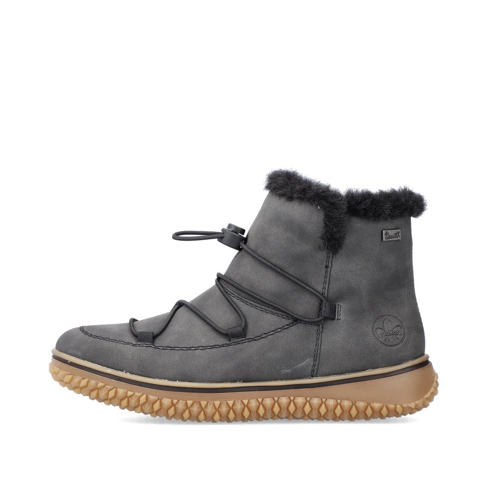Rieker Damen Kurzstiefel anthrazit
