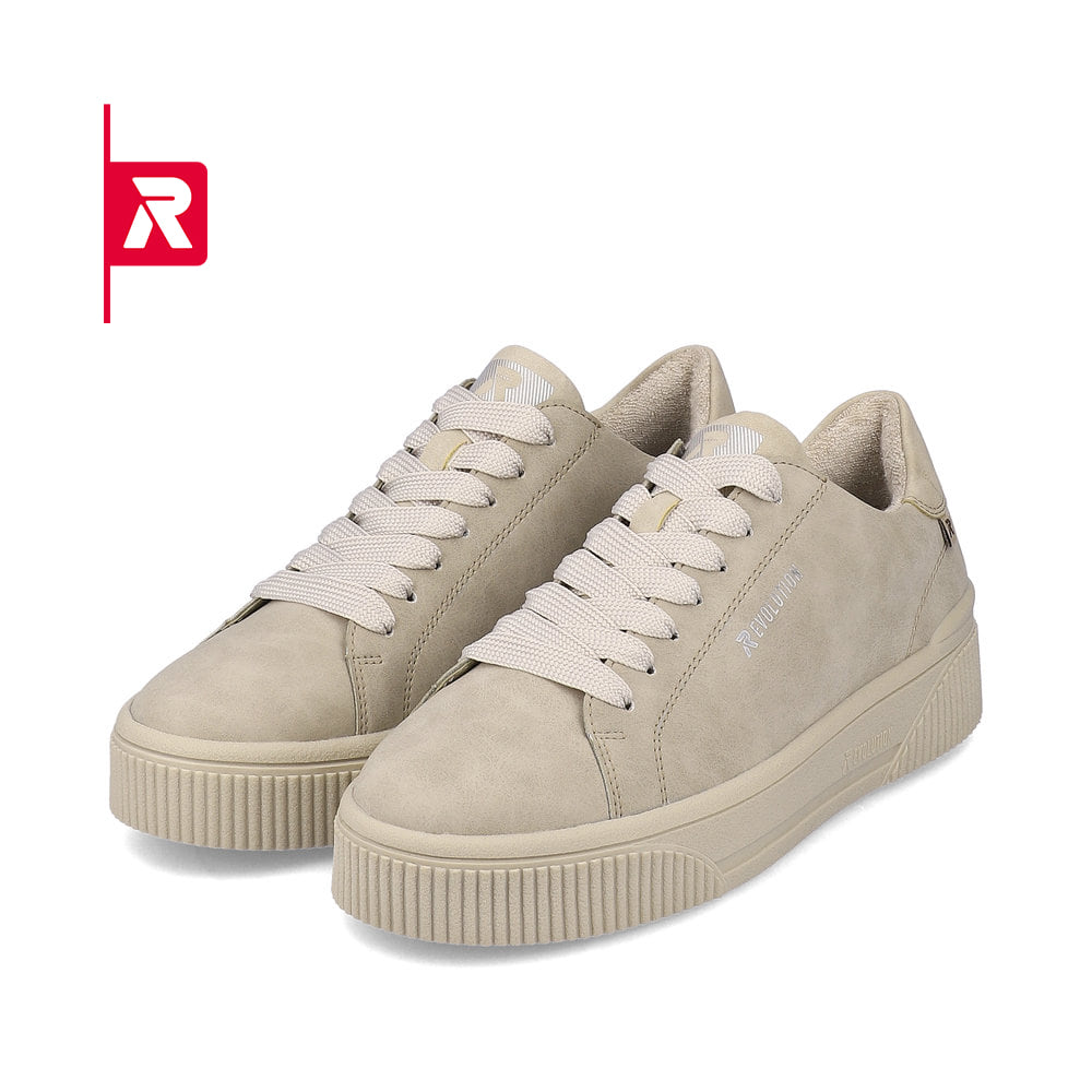 Rieker EVOLUTION Damen Sneaker cremebeige