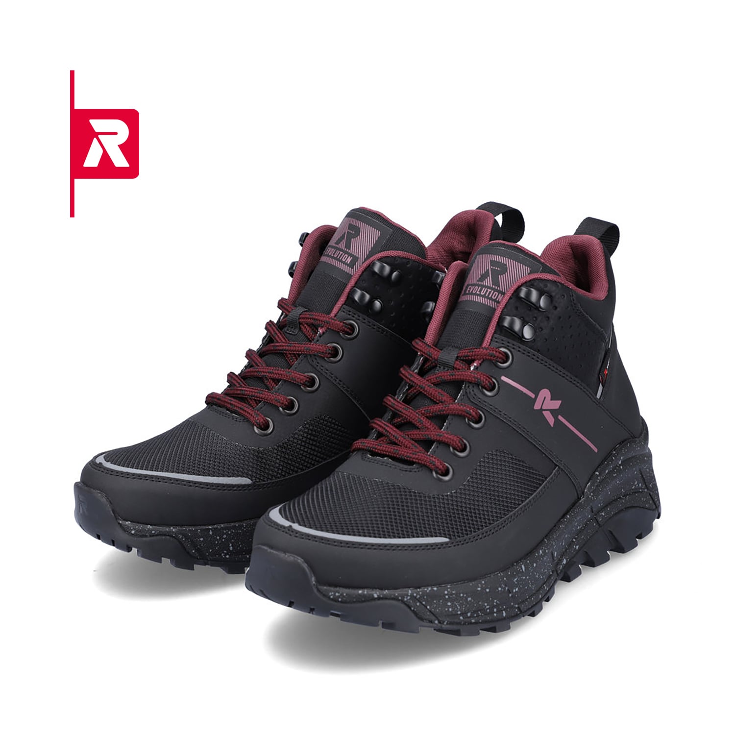 Rieker EVOLUTION Damen Stiefel midnight black