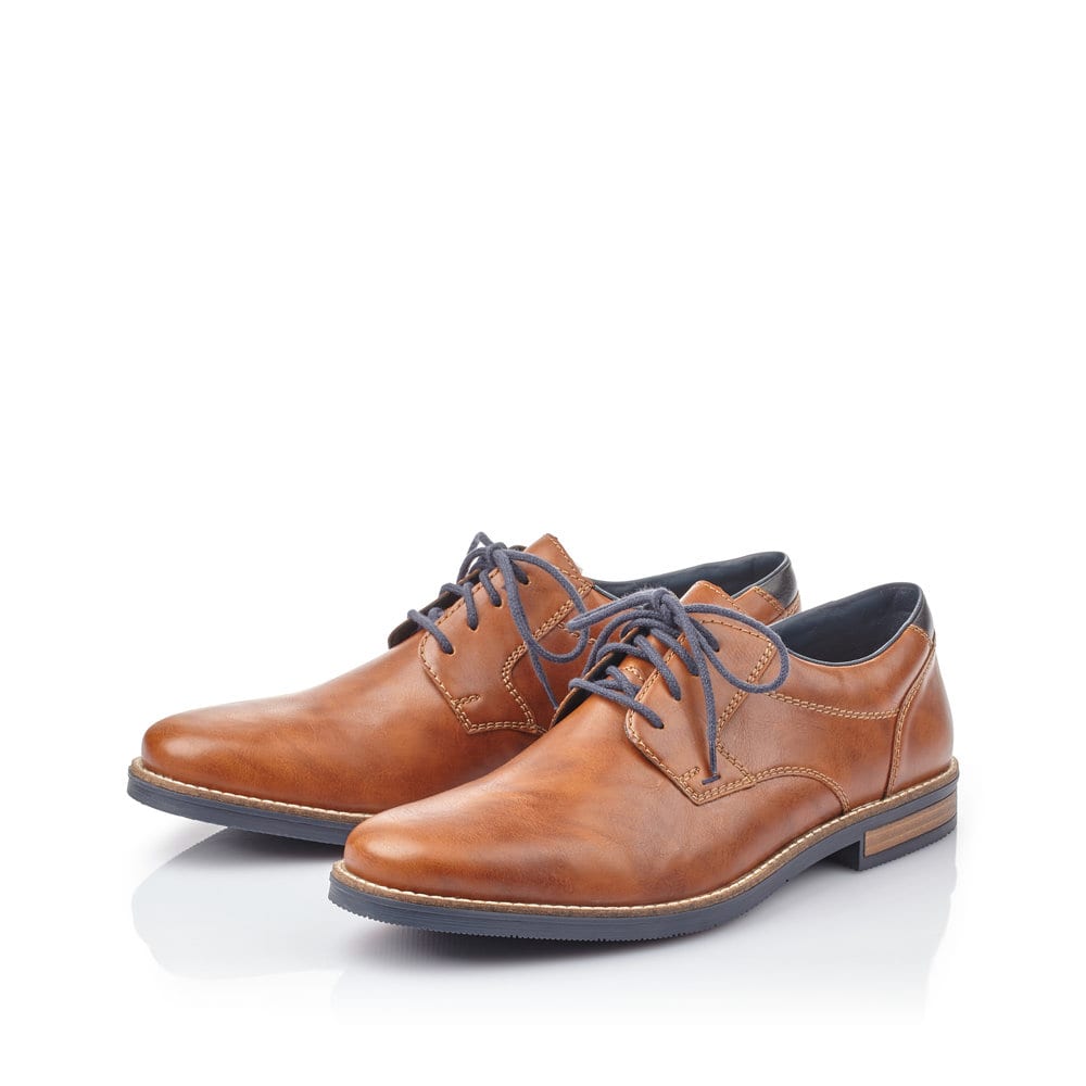Rieker Herren Schnürschuhe karamellbraun