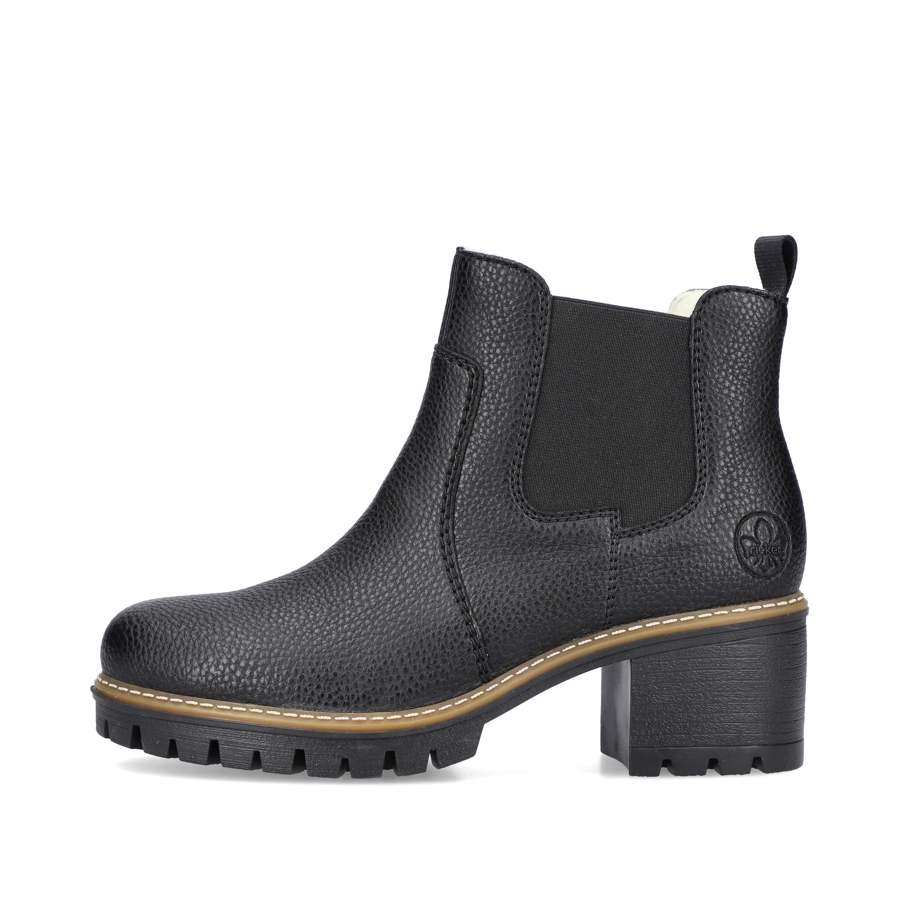 Rieker Damen Chelsea Boots nachtschwarz