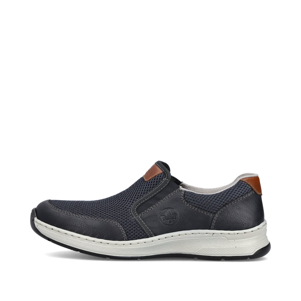 Rieker Herren Slipper marineblau