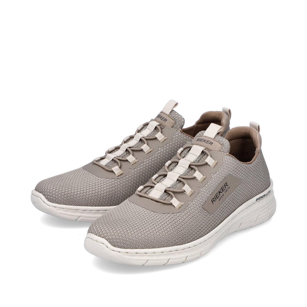 Rieker Herren Slipper hellbeige