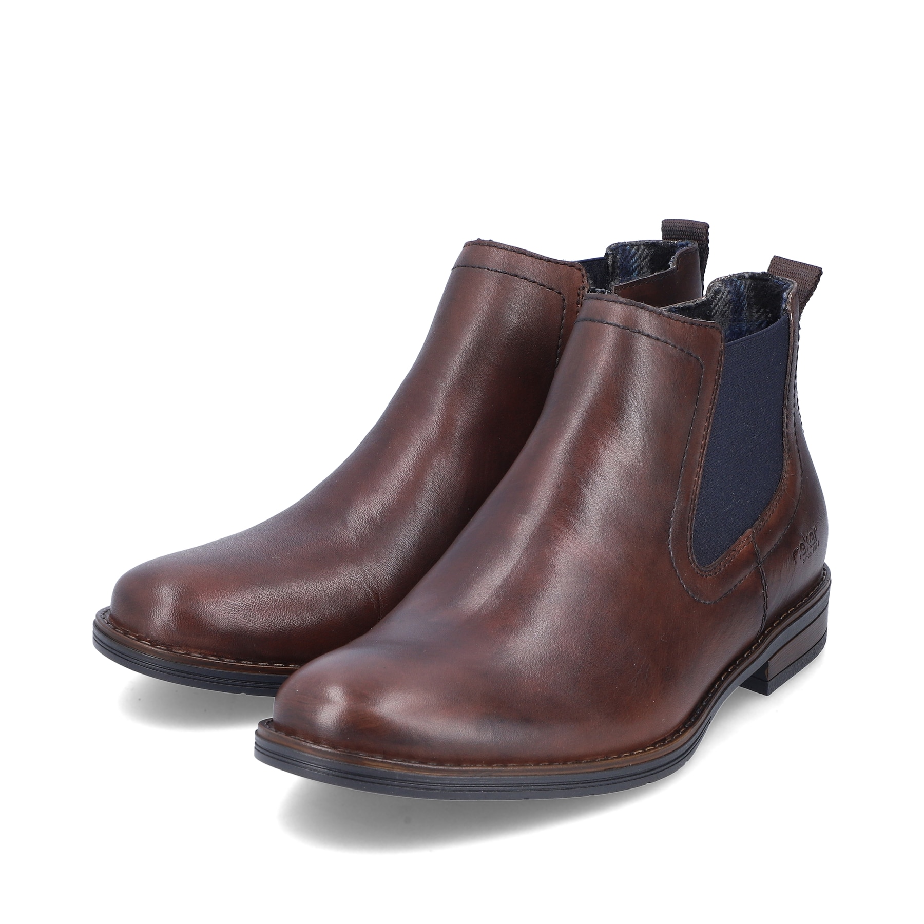 Rieker Herren Chelsea Boots kastanienbraun