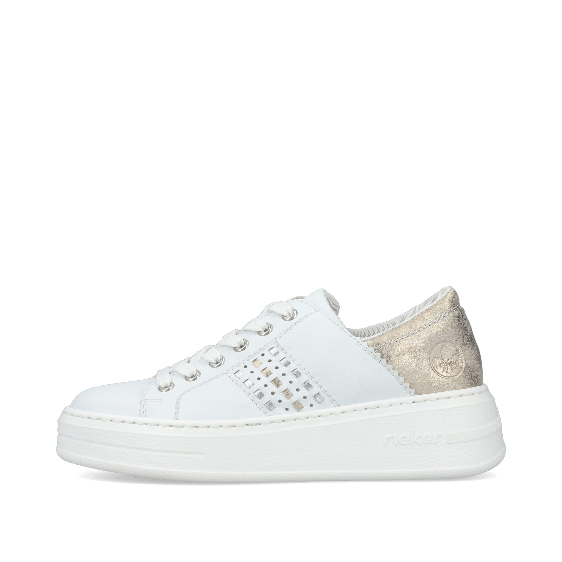 Rieker Damen Sneaker brilliantweiss