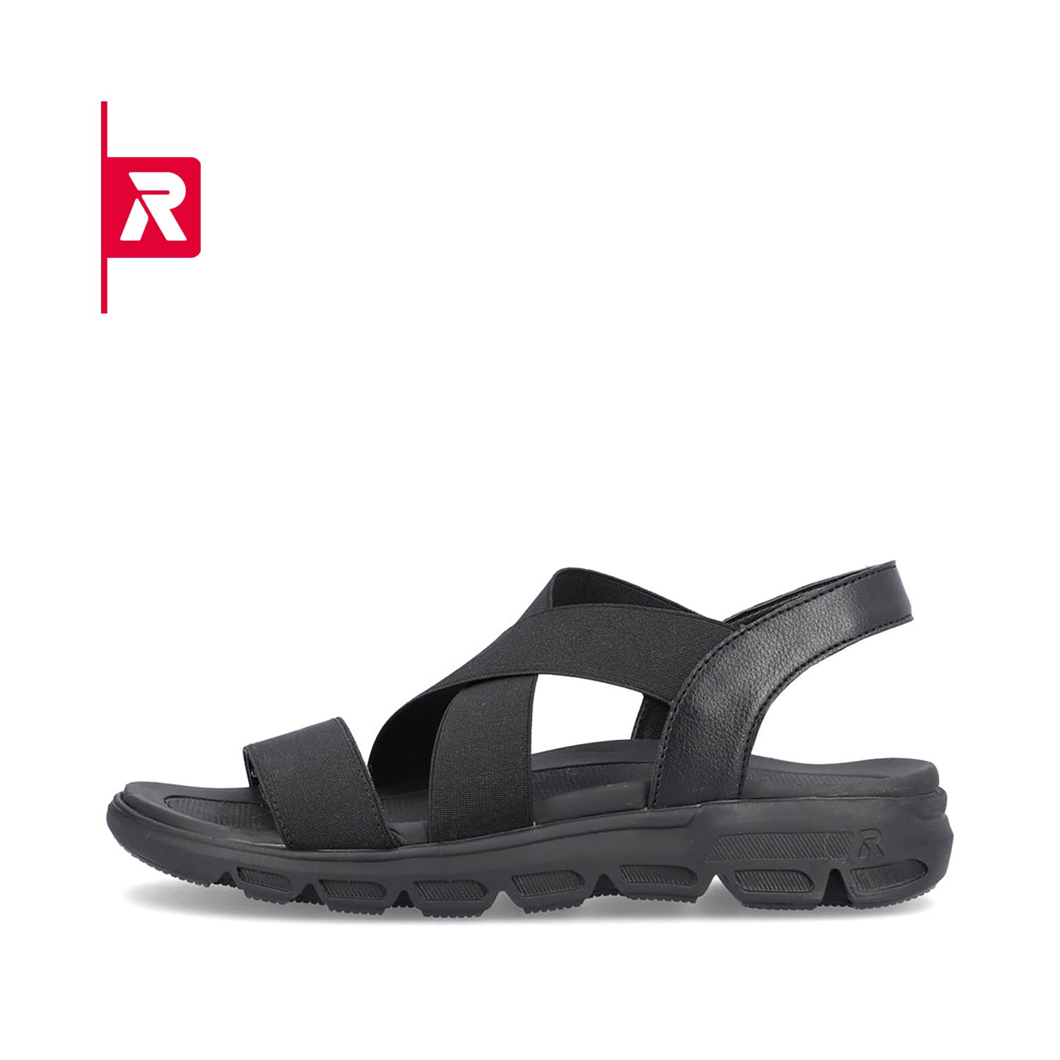 Rieker EVOLUTION Damen Trekkingsandalen deep black