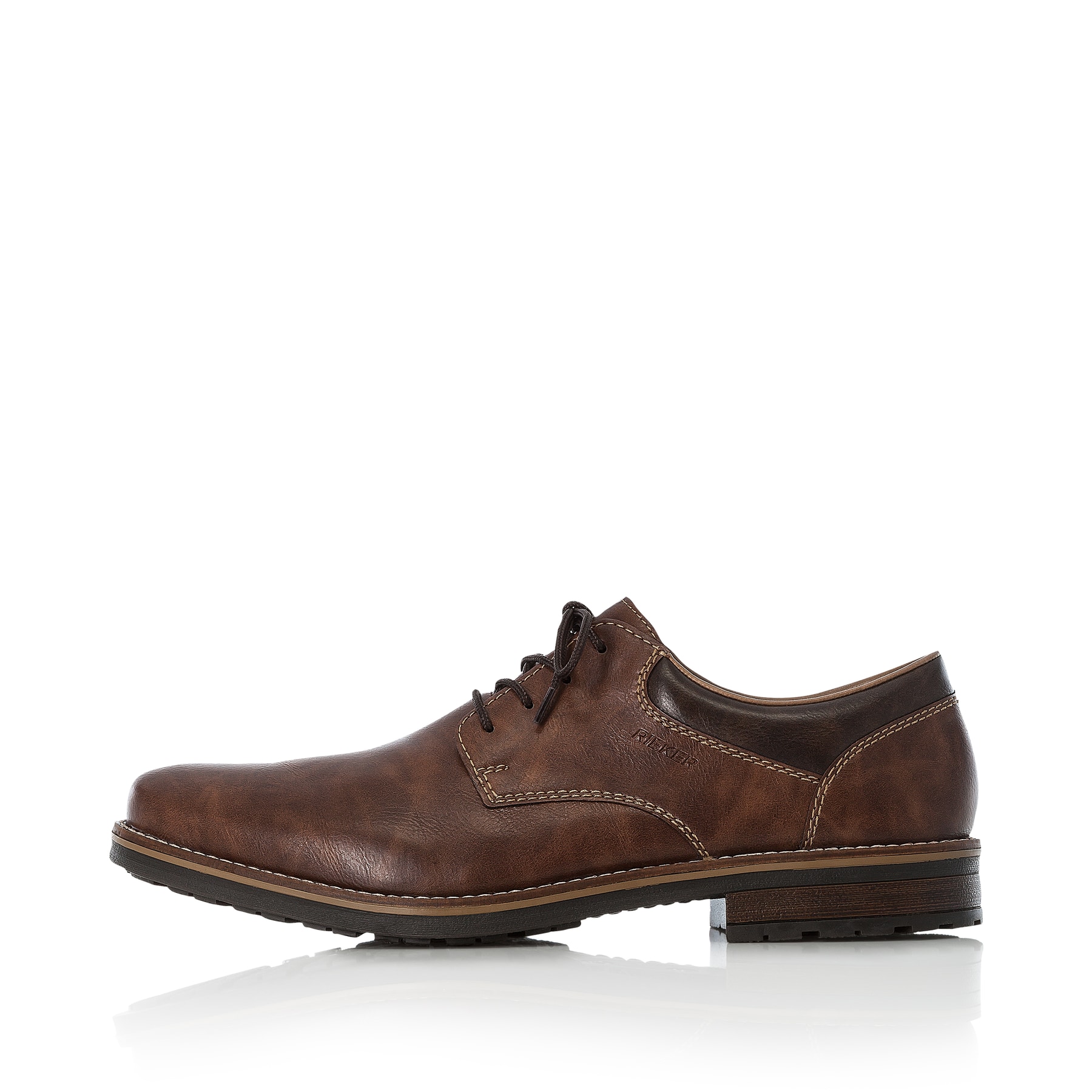 Rieker Herren Schnürschuhe nougatbraun