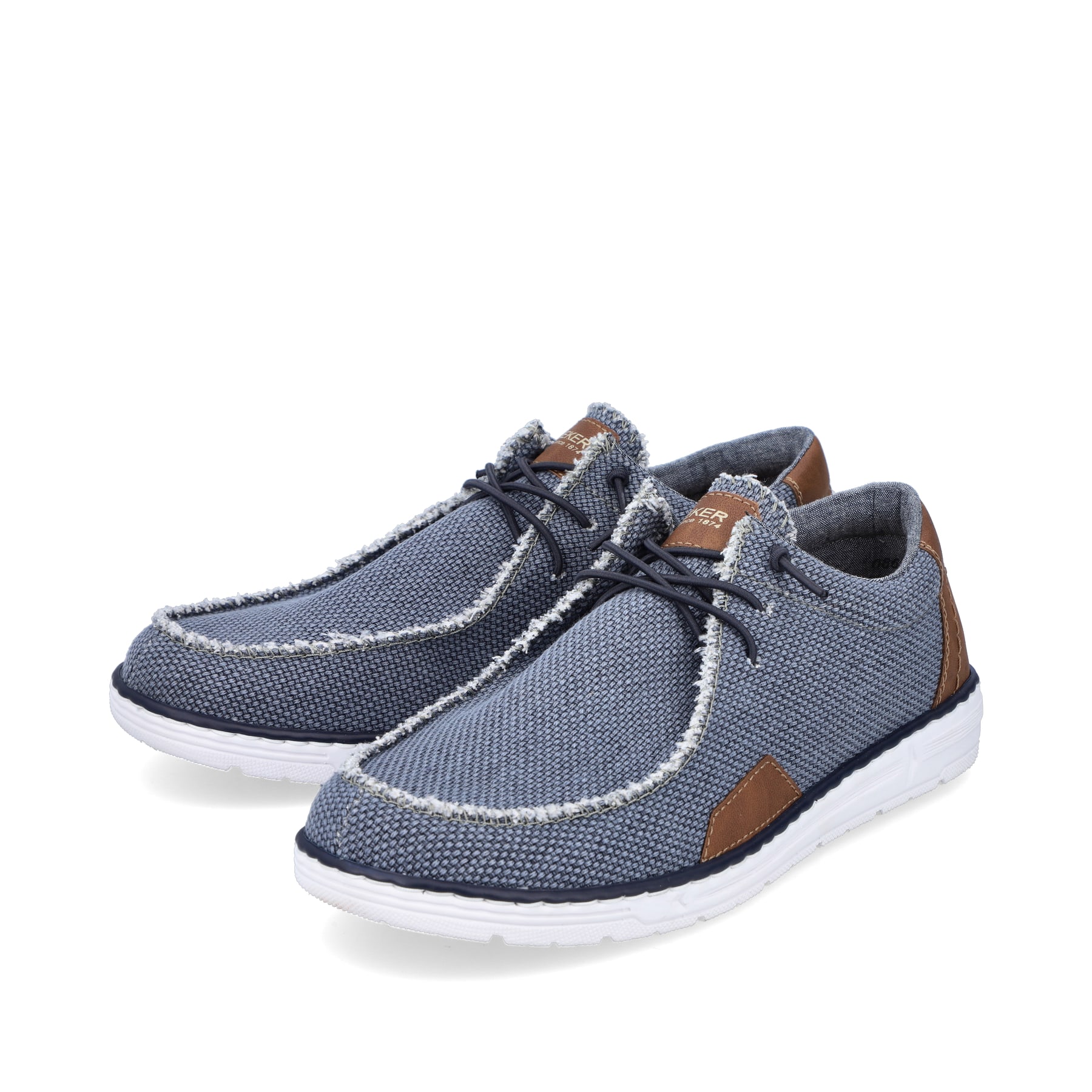 Rieker Herren Slipper himmelblau