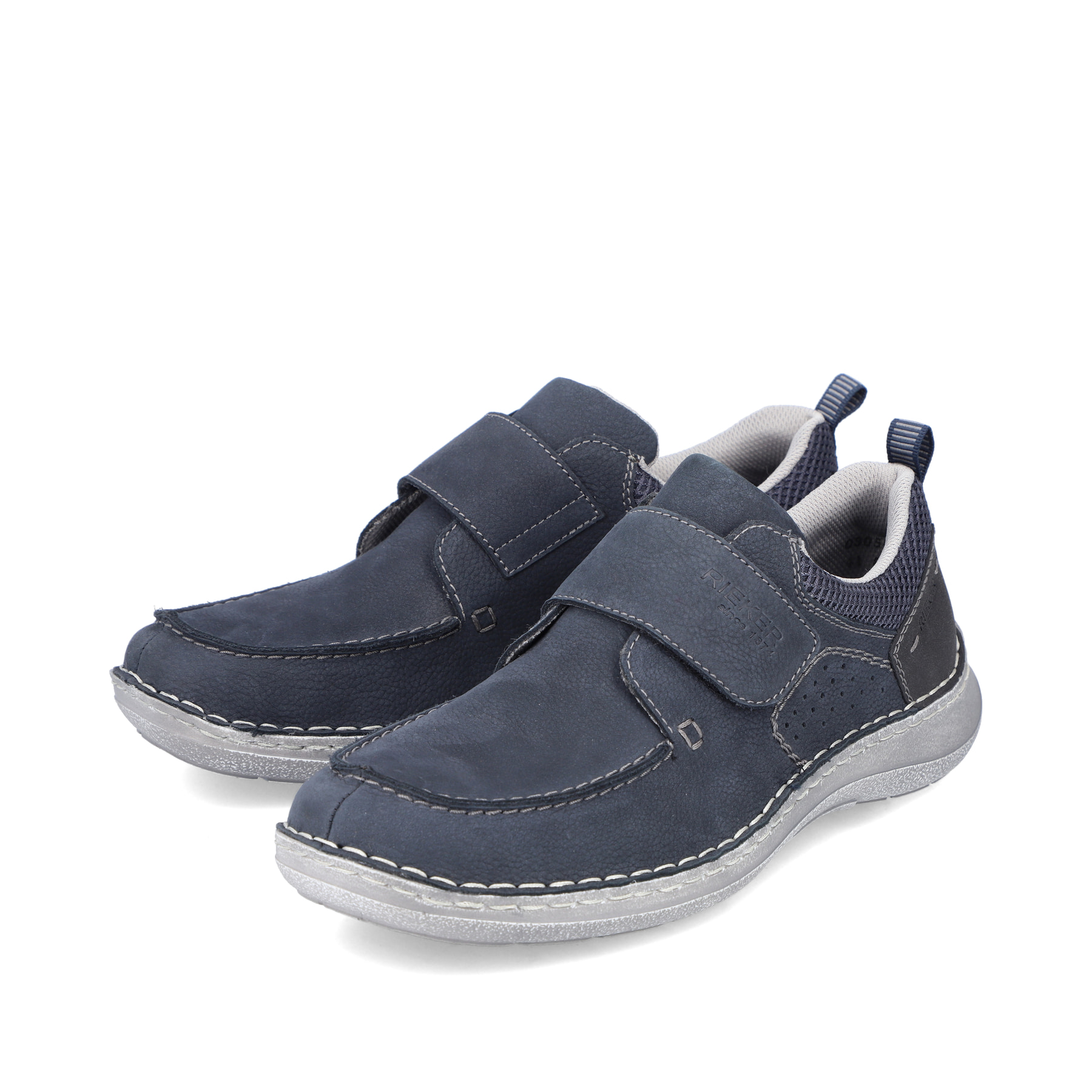 Rieker Herren Slipper schieferblau