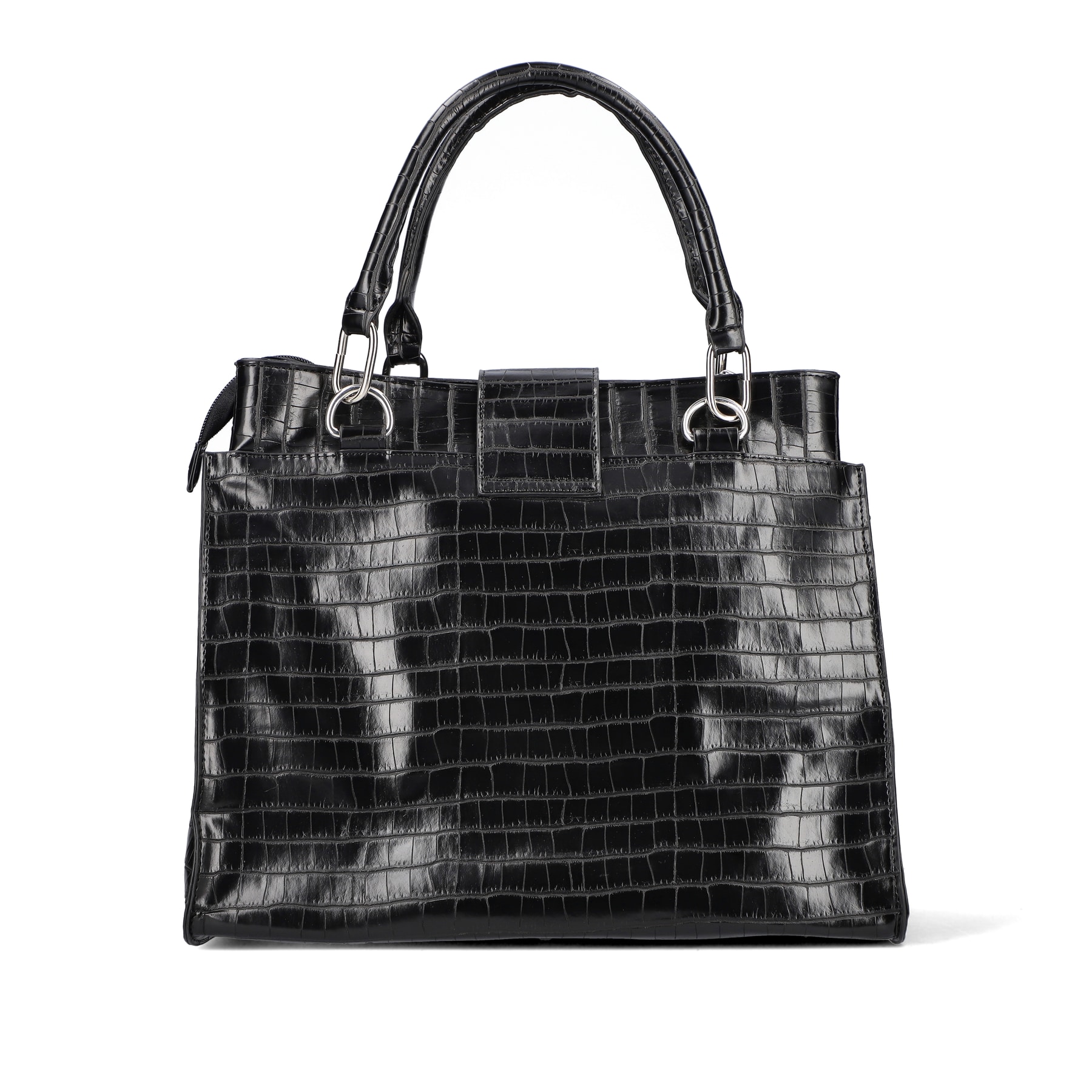 Rieker Damen Shopper tiefschwarz
