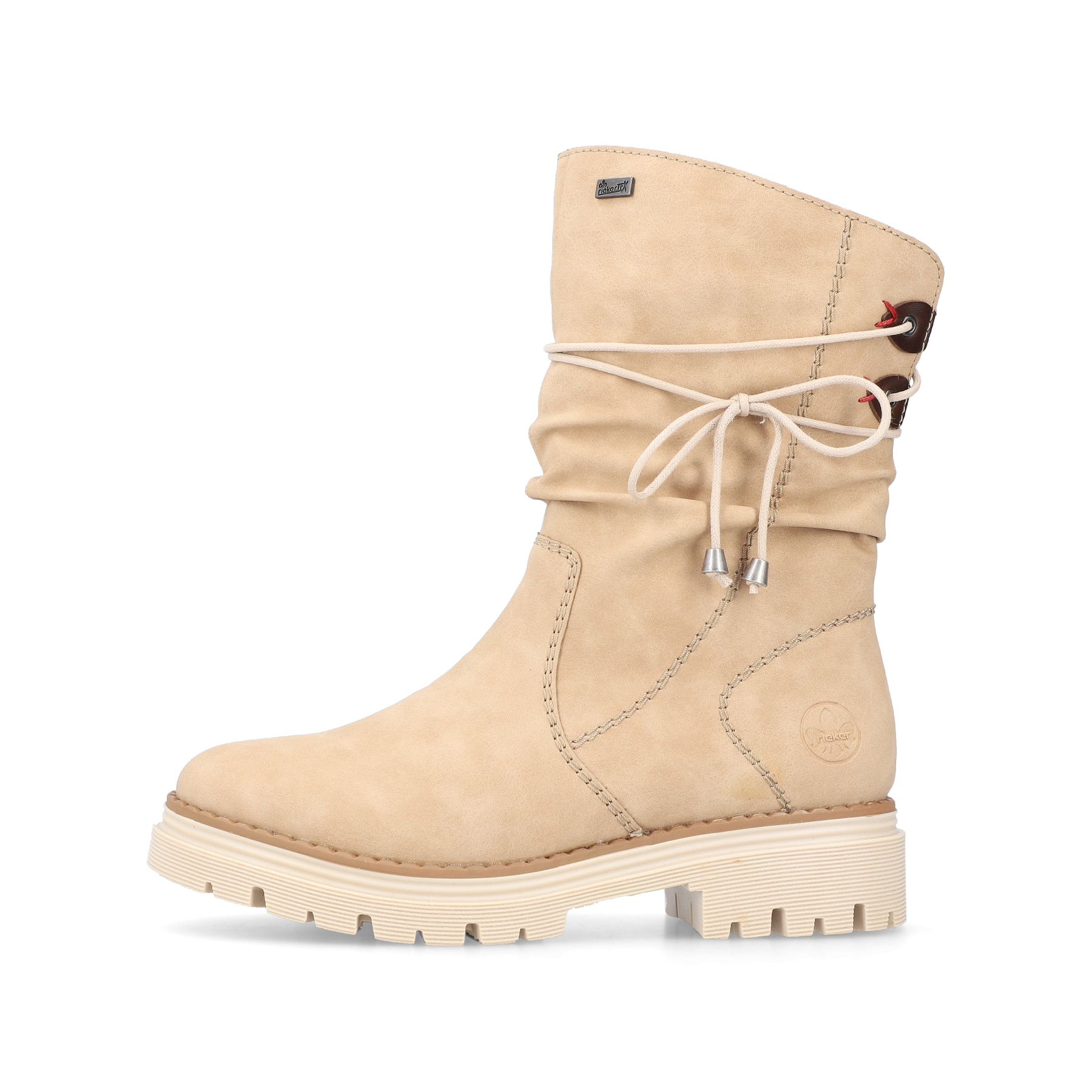 Rieker Damen Kurzstiefel braunbeige