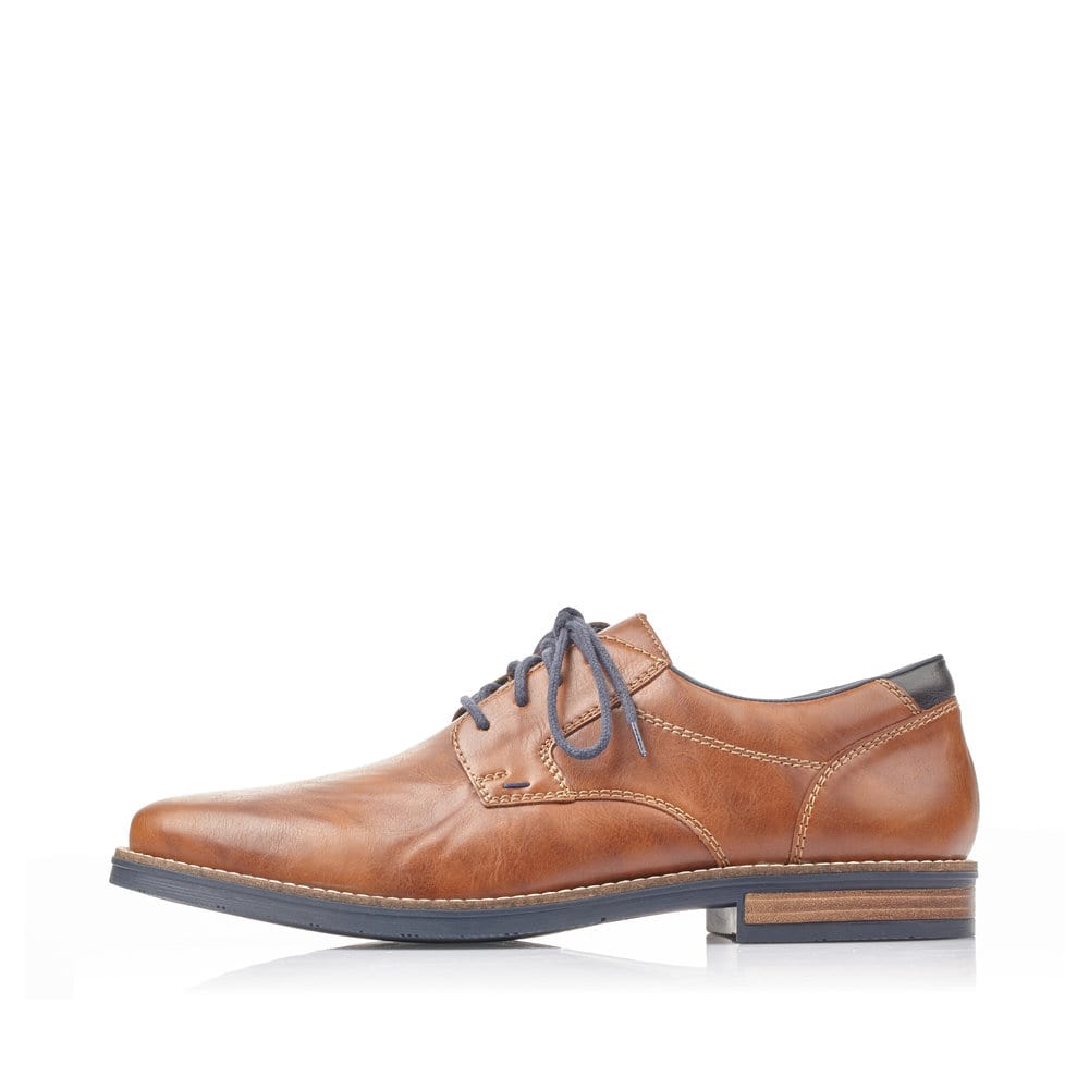 Rieker Herren Schnürschuhe karamellbraun