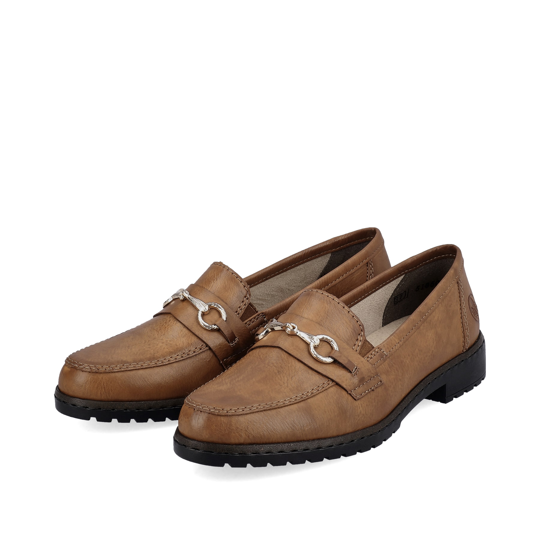 Rieker Damen Loafers nougatbraun