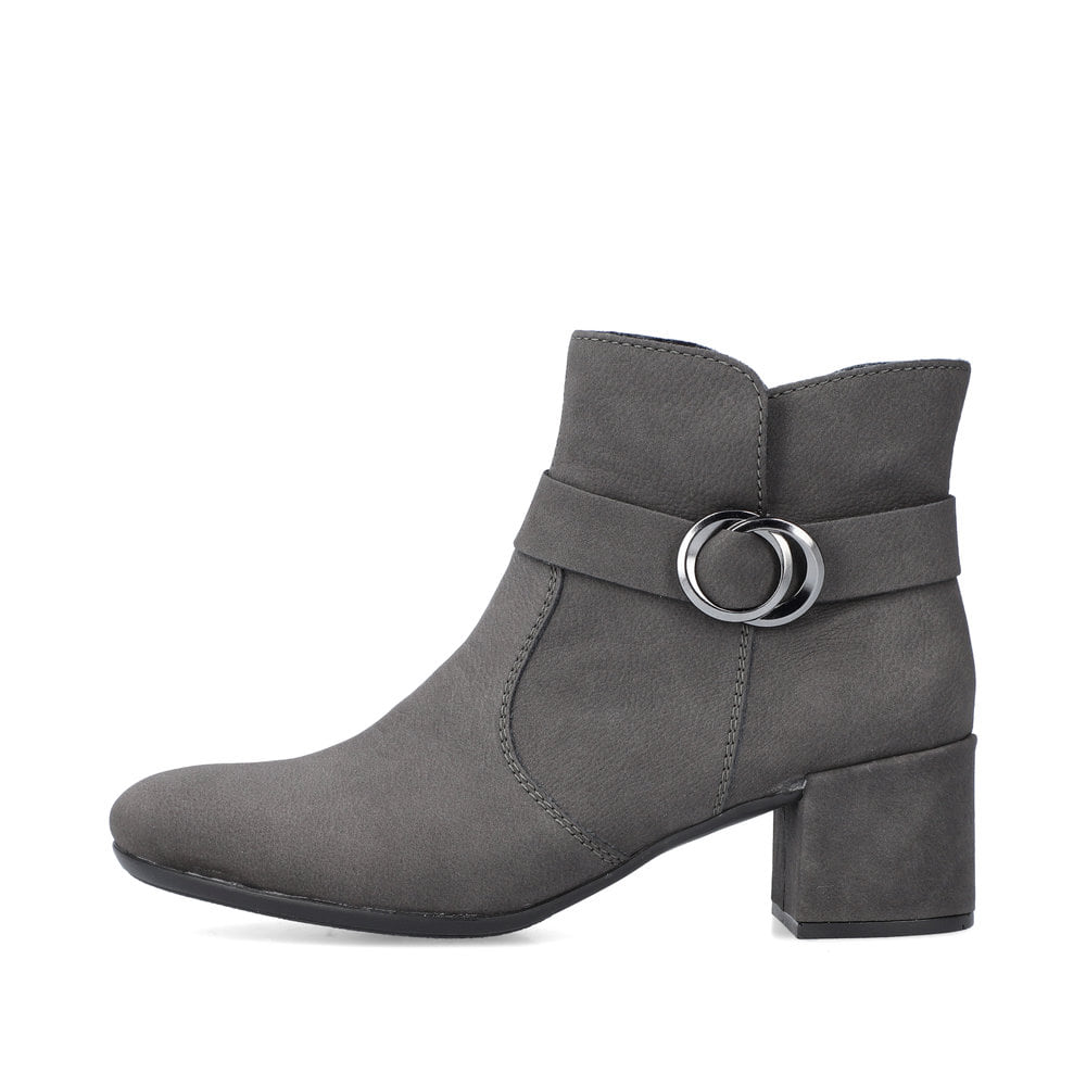 Rieker Damen Stiefeletten anthrazit