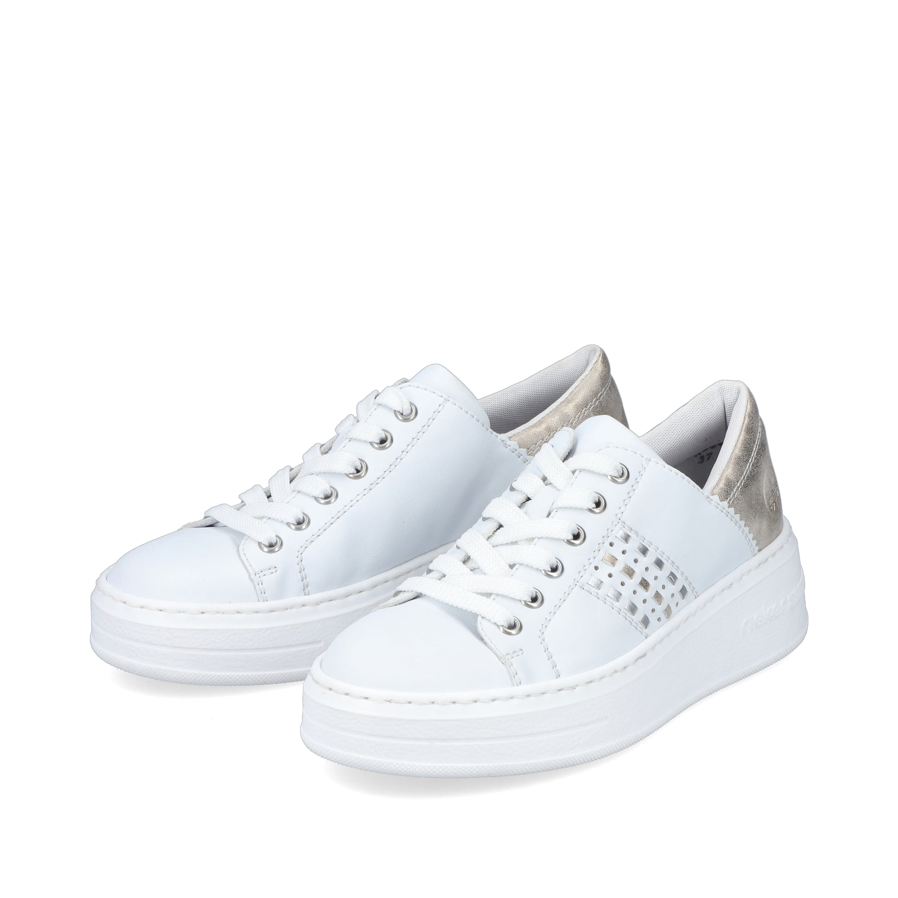 Rieker Damen Sneaker brilliantweiss